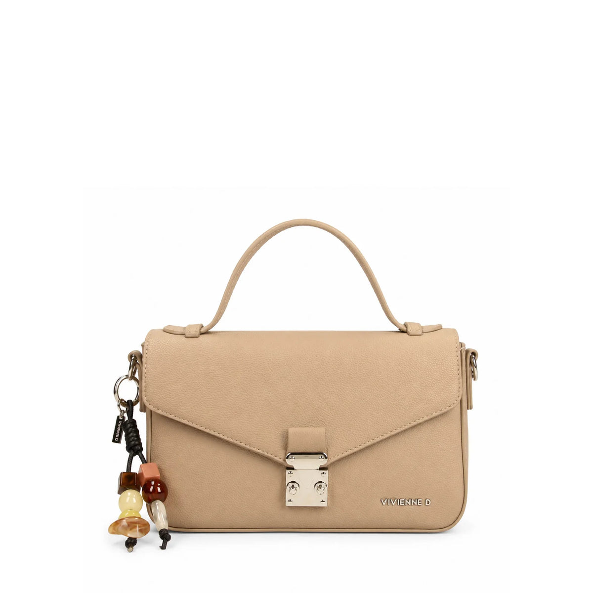 VIVIENNE D MINI CARTELLA CHARLIE ESSENTIAL BEIGE