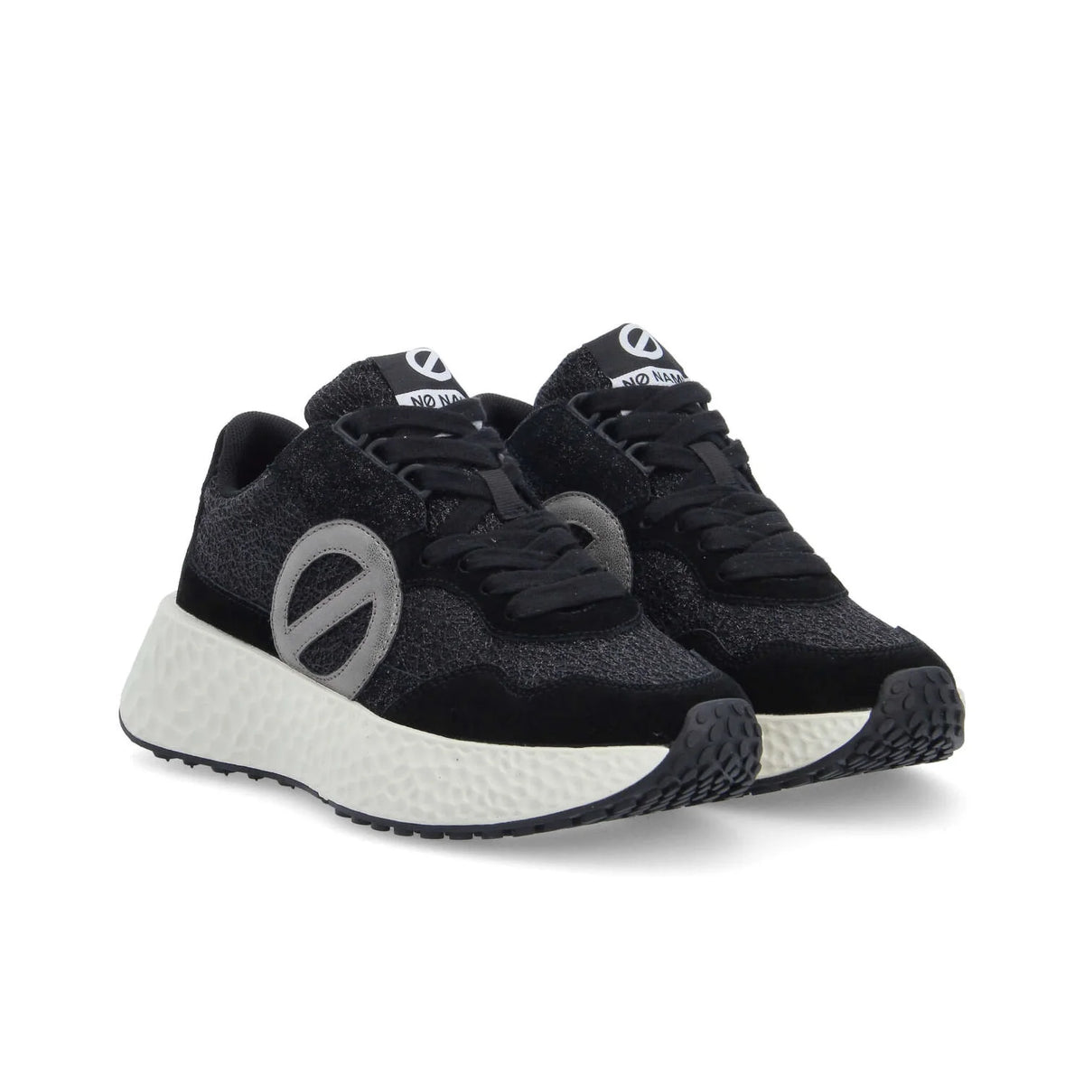 NO NAME SNEAKERS CARTER JOGGER W PIZZO NERO