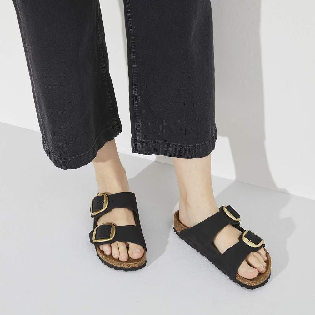 BIRKENSTOCK ARIZONA BIG BUCKLE BLACK