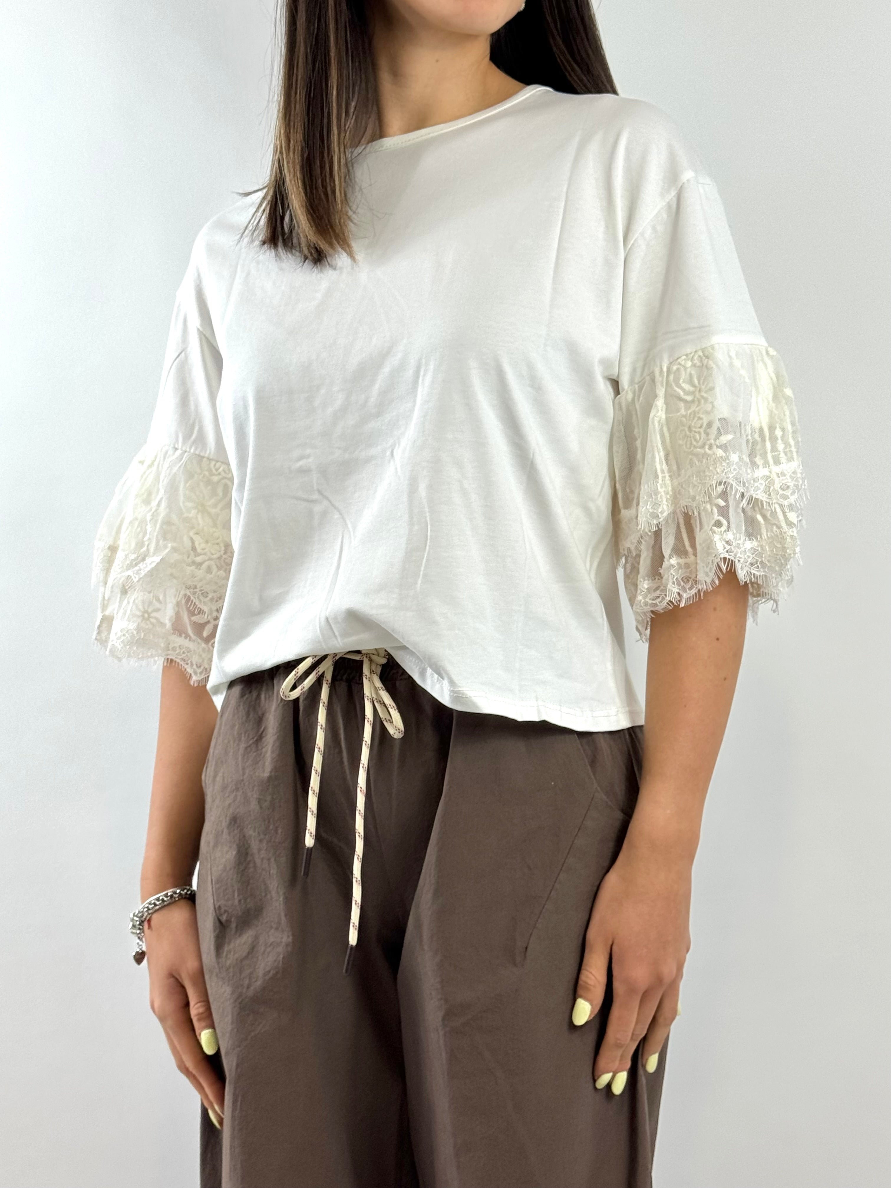 SUSY MIX T-SHIRT MANICA GALA LATTE