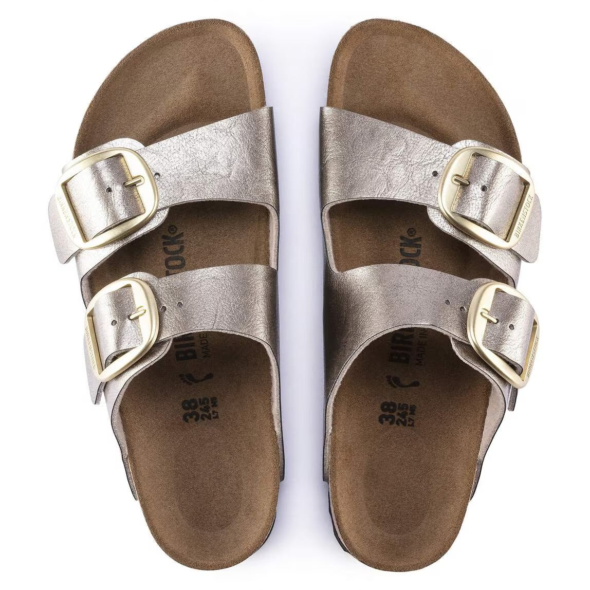 BIRKENSTOCK ARIZONA BIG BUCKLE GRACEFUL TAUPE