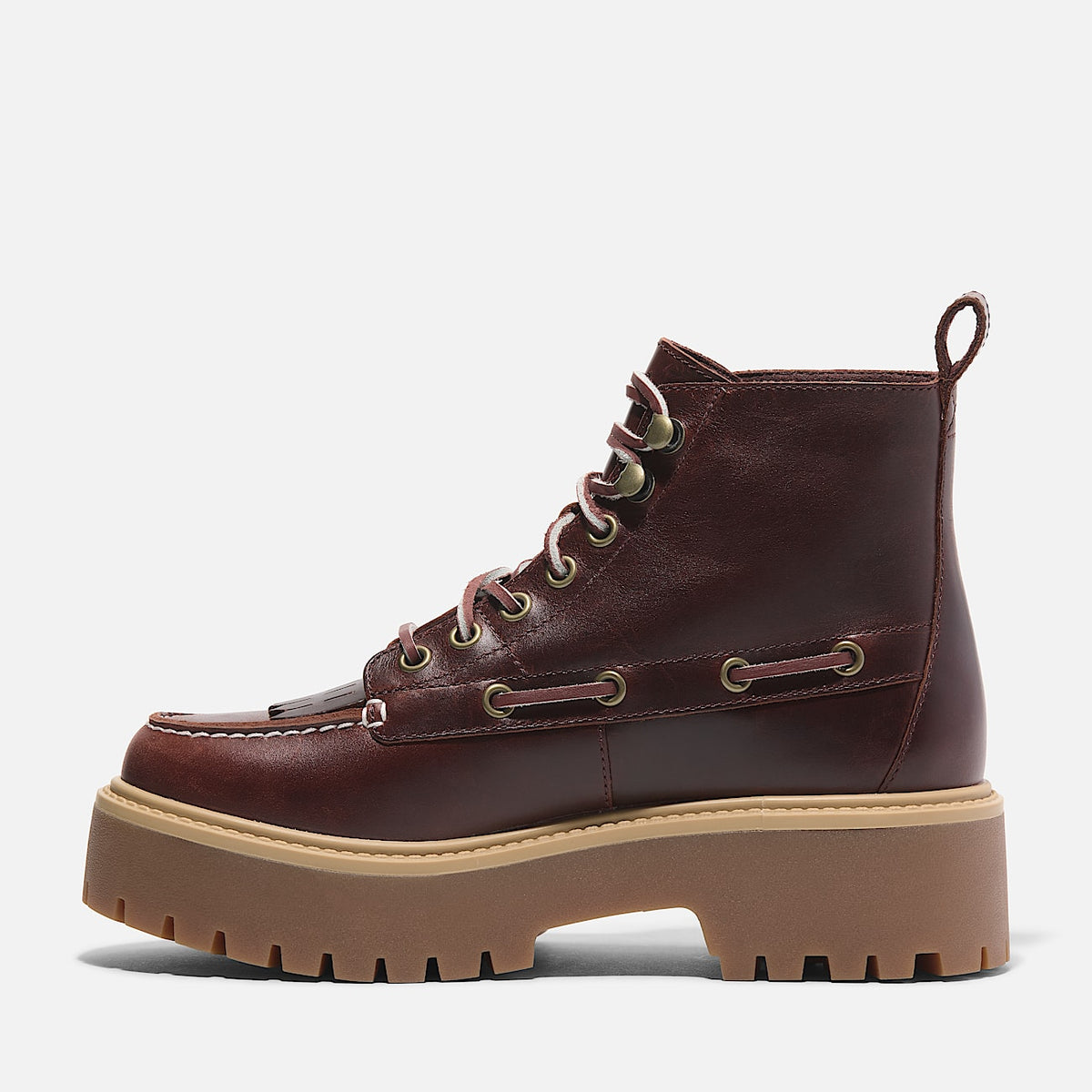TIMBERLAND STIVALETTO STONE STREET SFRANGIATO CON PLATEAU
