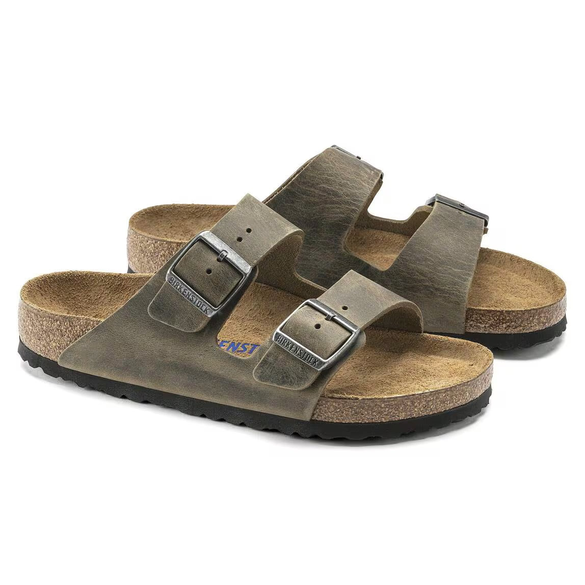 BIRKENSTOCK ARIZONA SFB FADED KHAKI