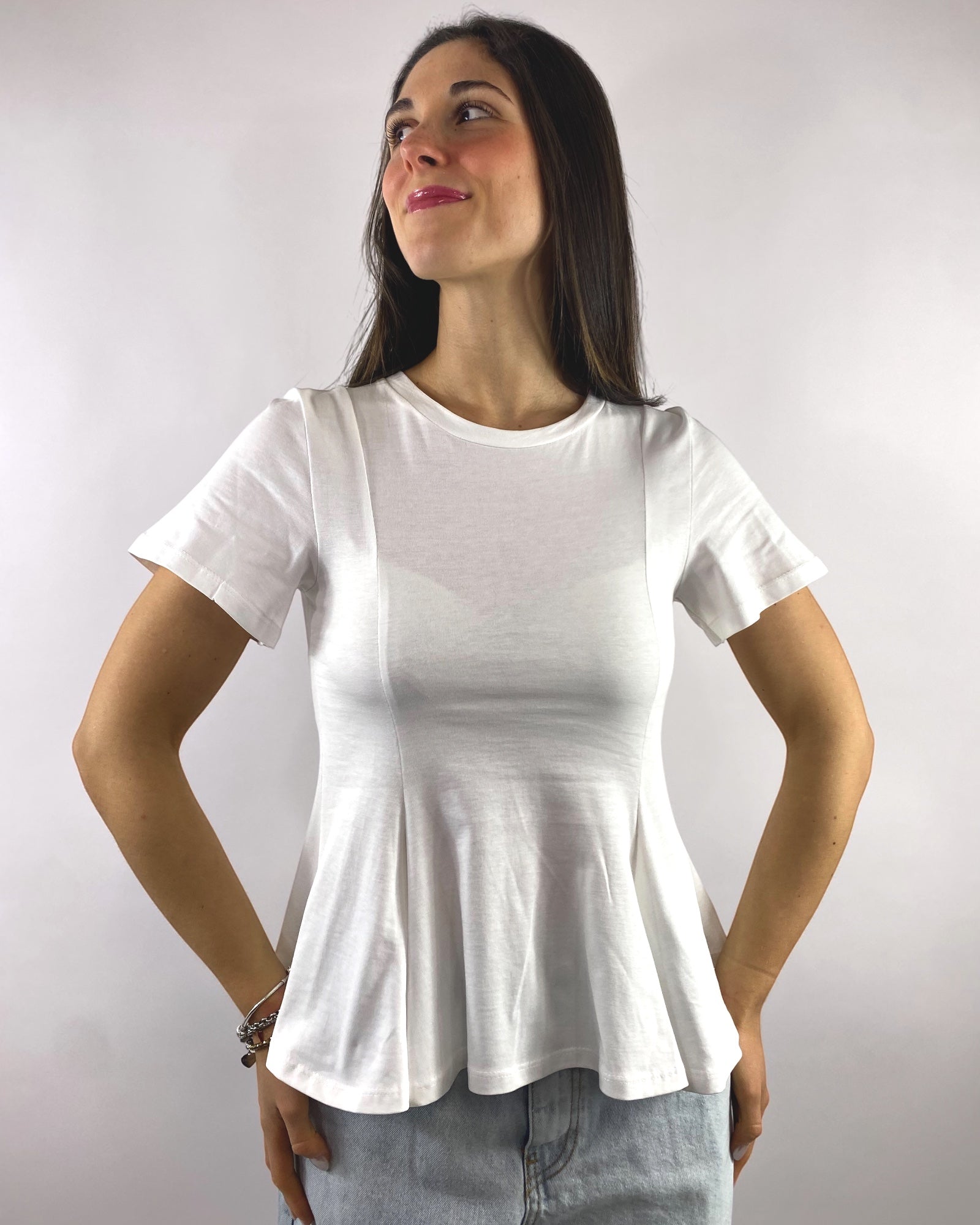 SUSY MIX T-SHIRT SPICCHI LATTE