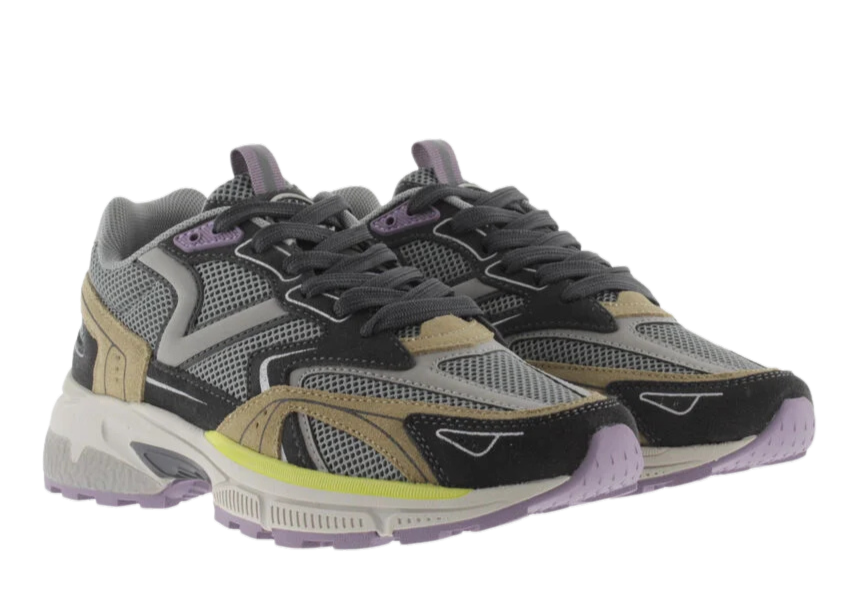 VICTORIA Sneakers donna in mesh e inserti suede