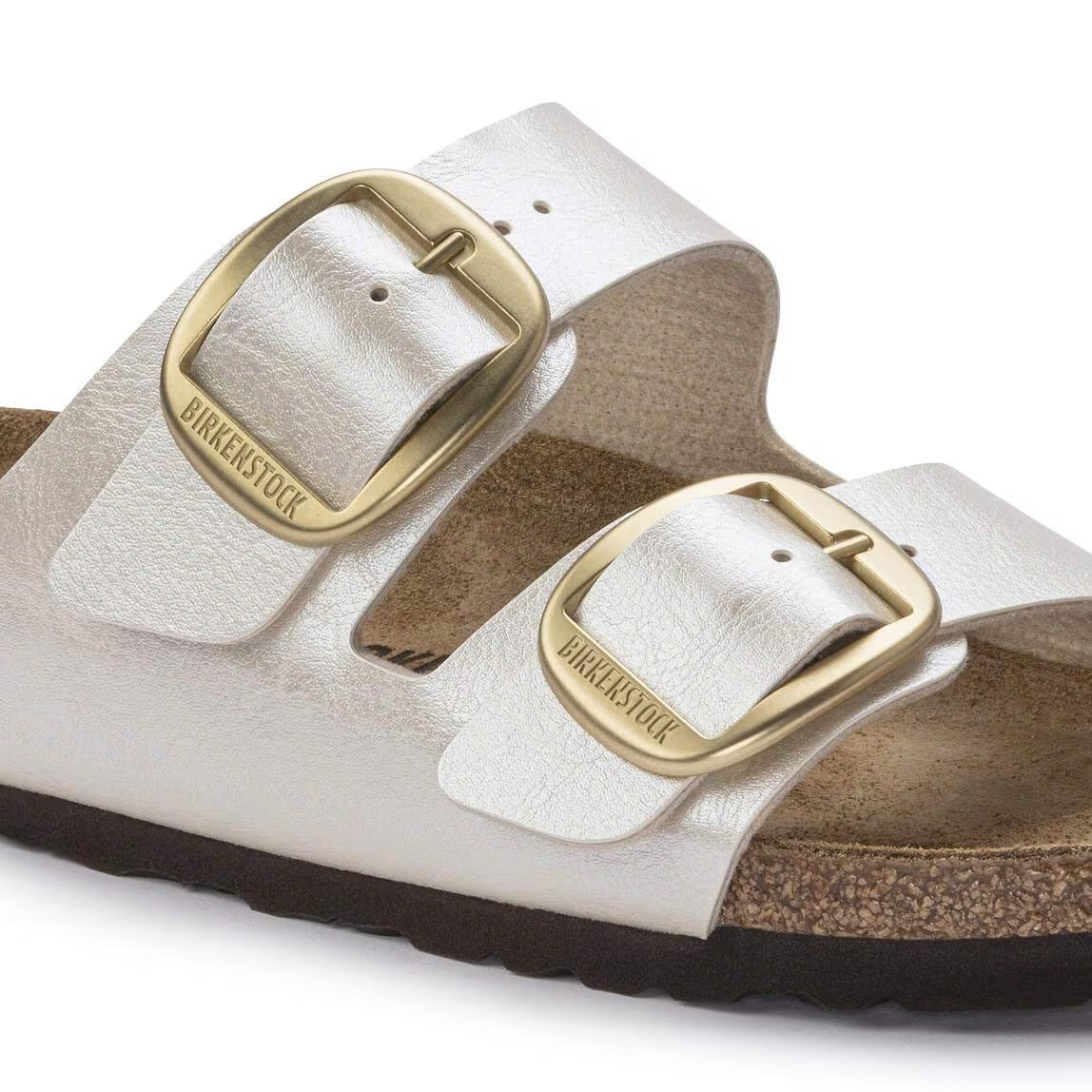 BIRKENSTOCK ARIZONA BIG BUCKLE GRACEFUL PEARL WHITE