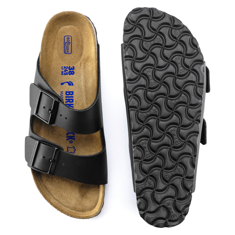 Birkenstock Ciabatta uomo 2 fasce birko flor black