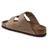 Birkenstock Ciabatta donna Arizona SFB in pelle oliata tabacco