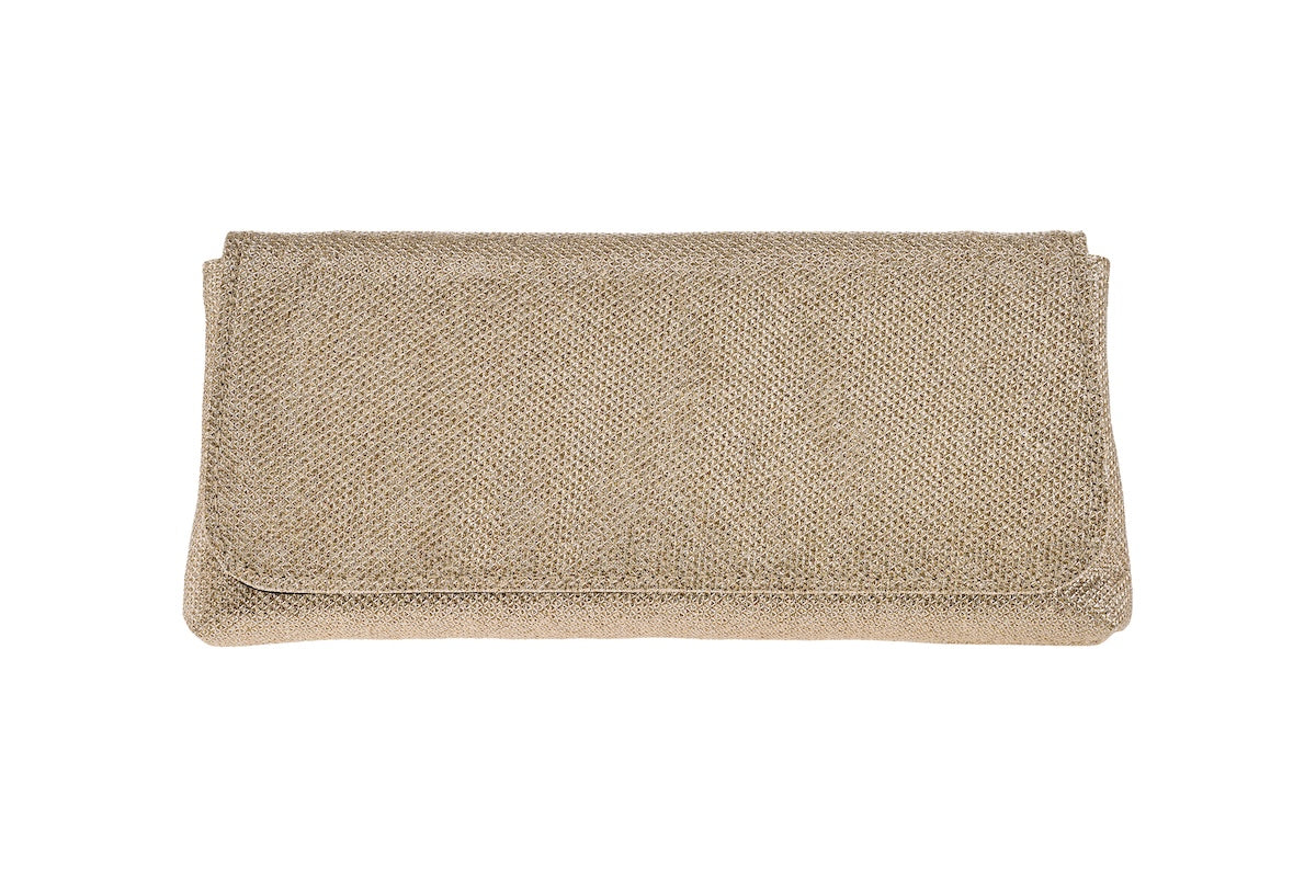 ANNA CECERE POCHETTE LUREX ORO