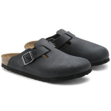 Birkenstock Sabot unisex in pelle oliata black