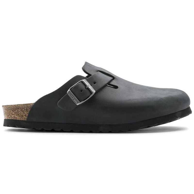 Birkenstock Sabot unisex in pelle oliata black