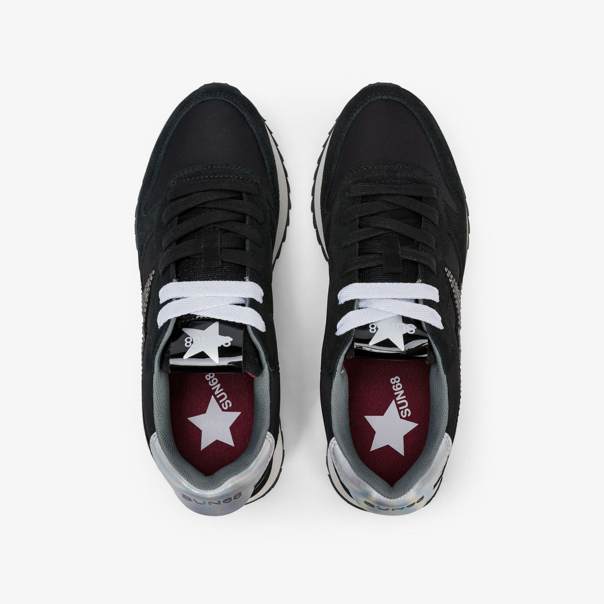 SUN68 SNEAKERS DONNA STARGIRL NERO