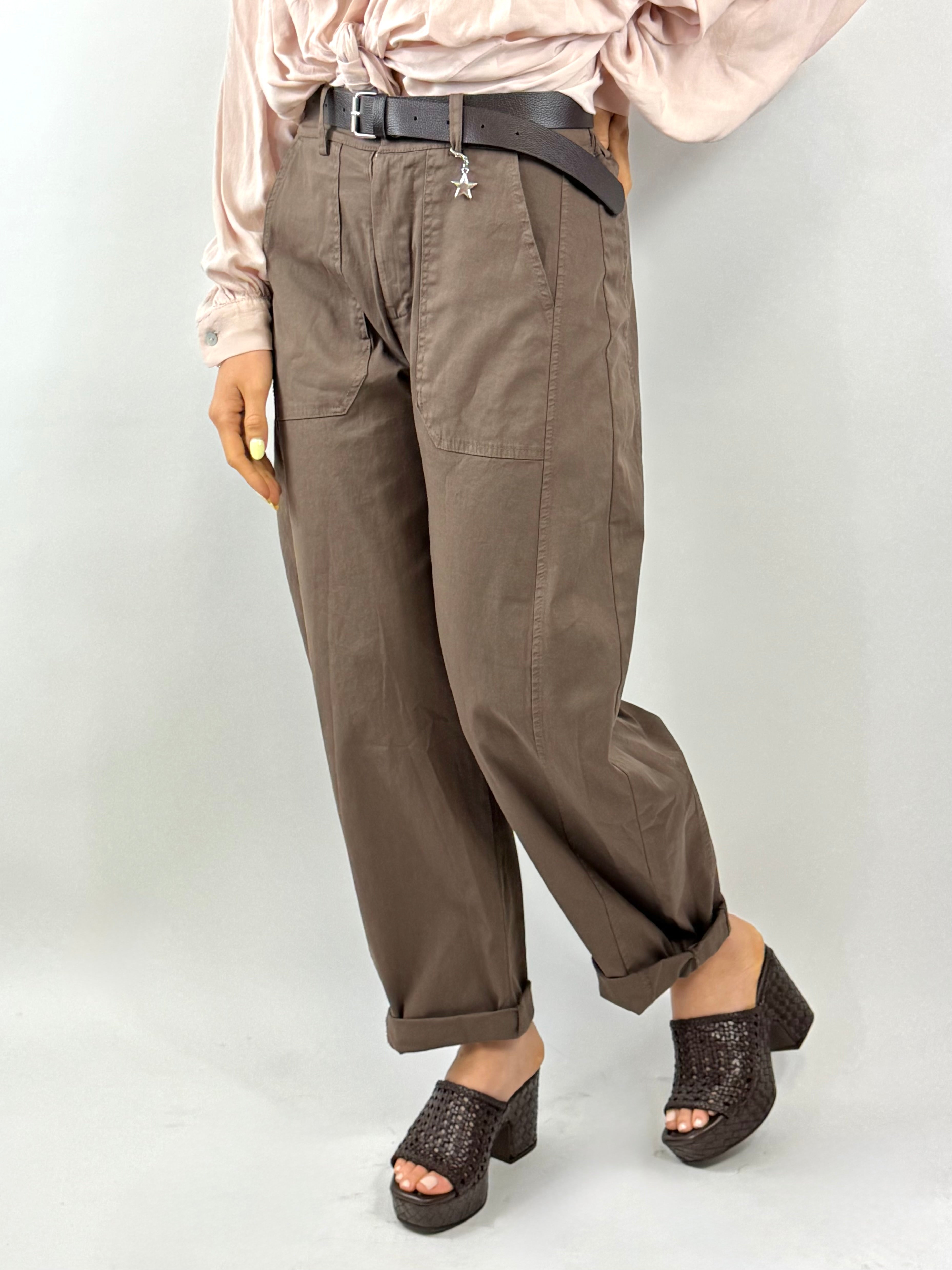 SUSYMIX PANTALONE MORO
