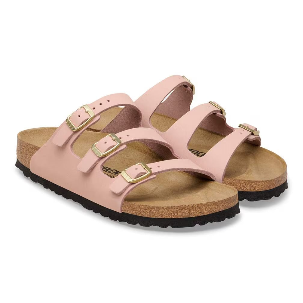 BIRKENSTOCK FLORIDA NABUK SOFT PINK