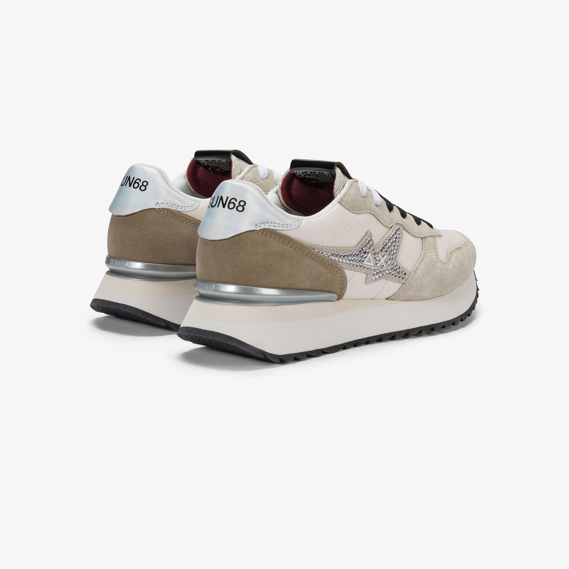 SUN68 SNEAKERS DONNA STARGIRL BIANCO