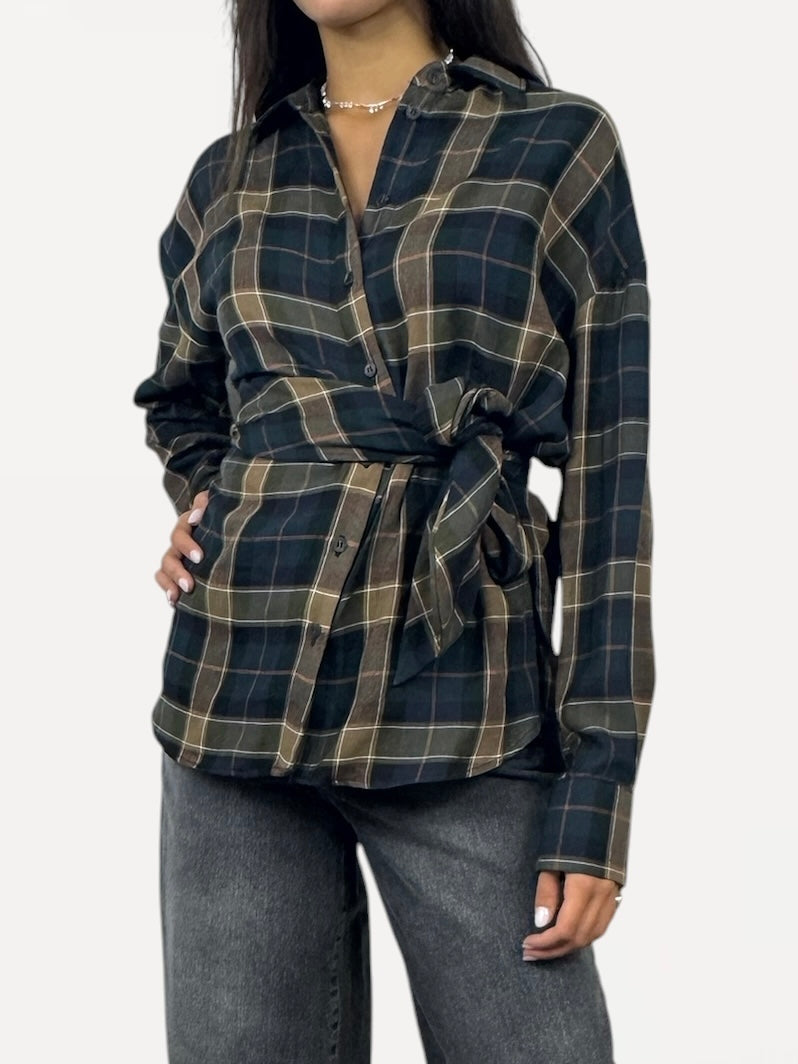 SUSY MIX CAMICIA IN CHECK CON NODO
