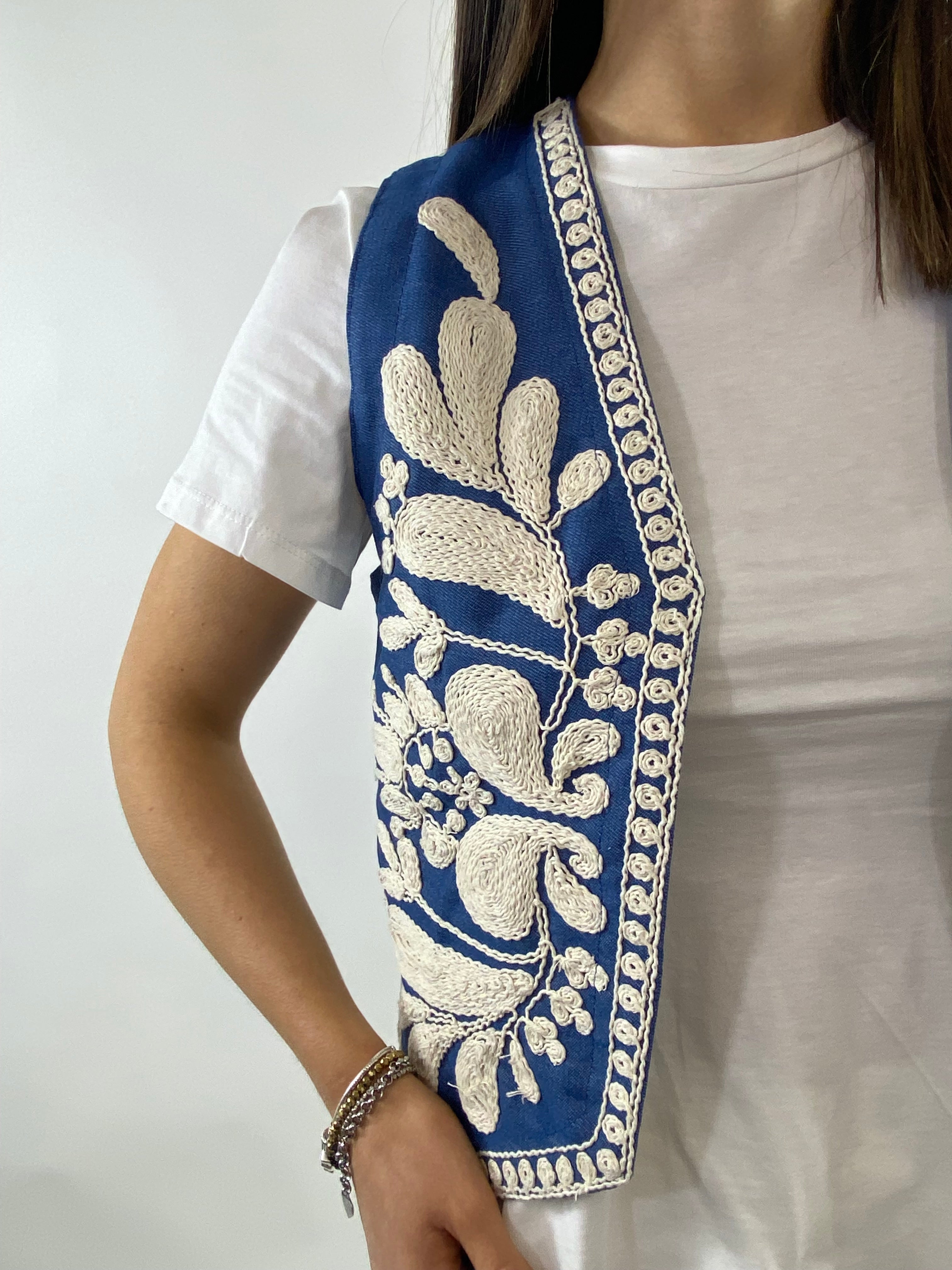 SUSY MIX GILET JEANS