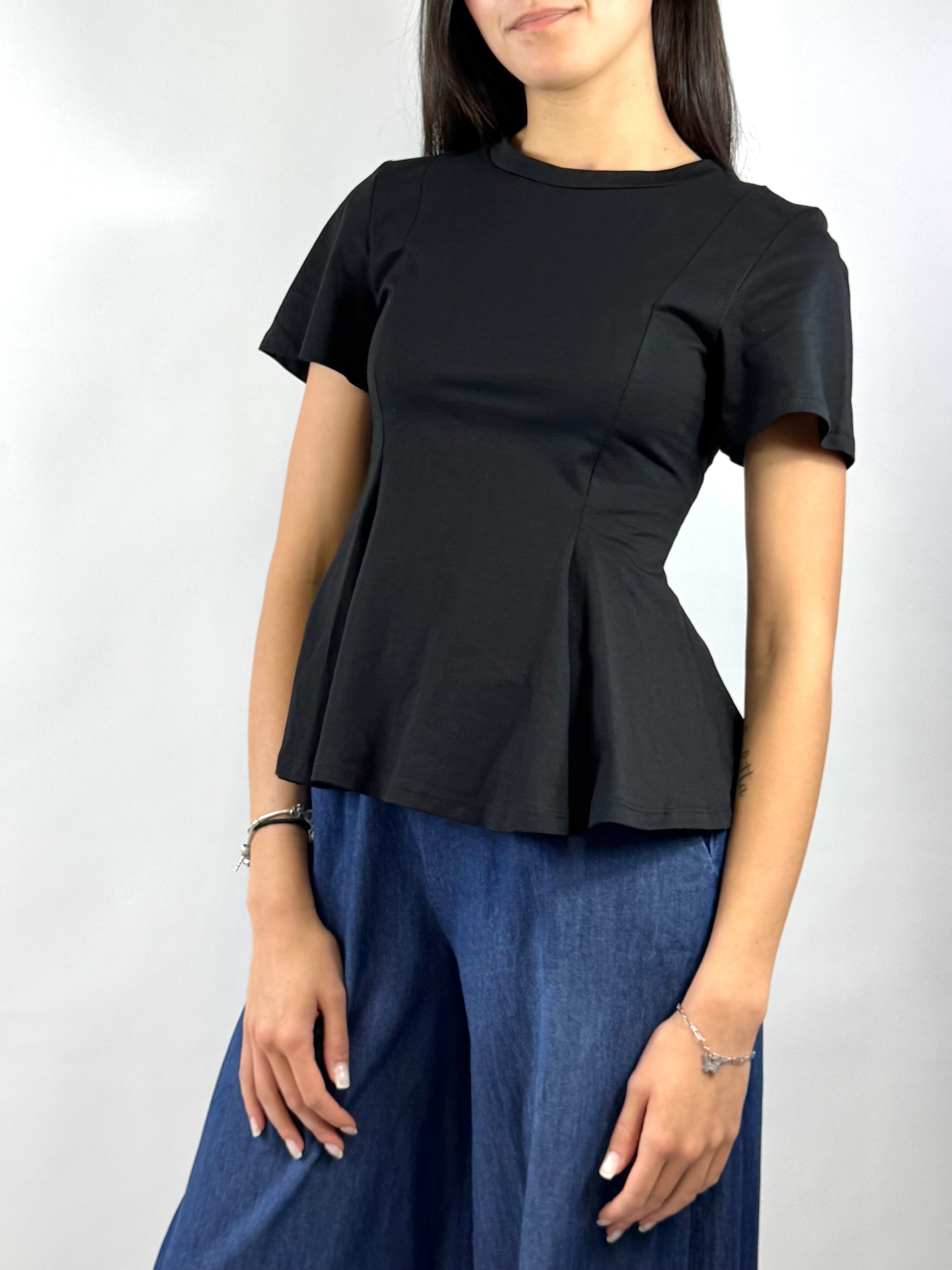 SUSY MIX T-SHIRT SPICCHI NERA
