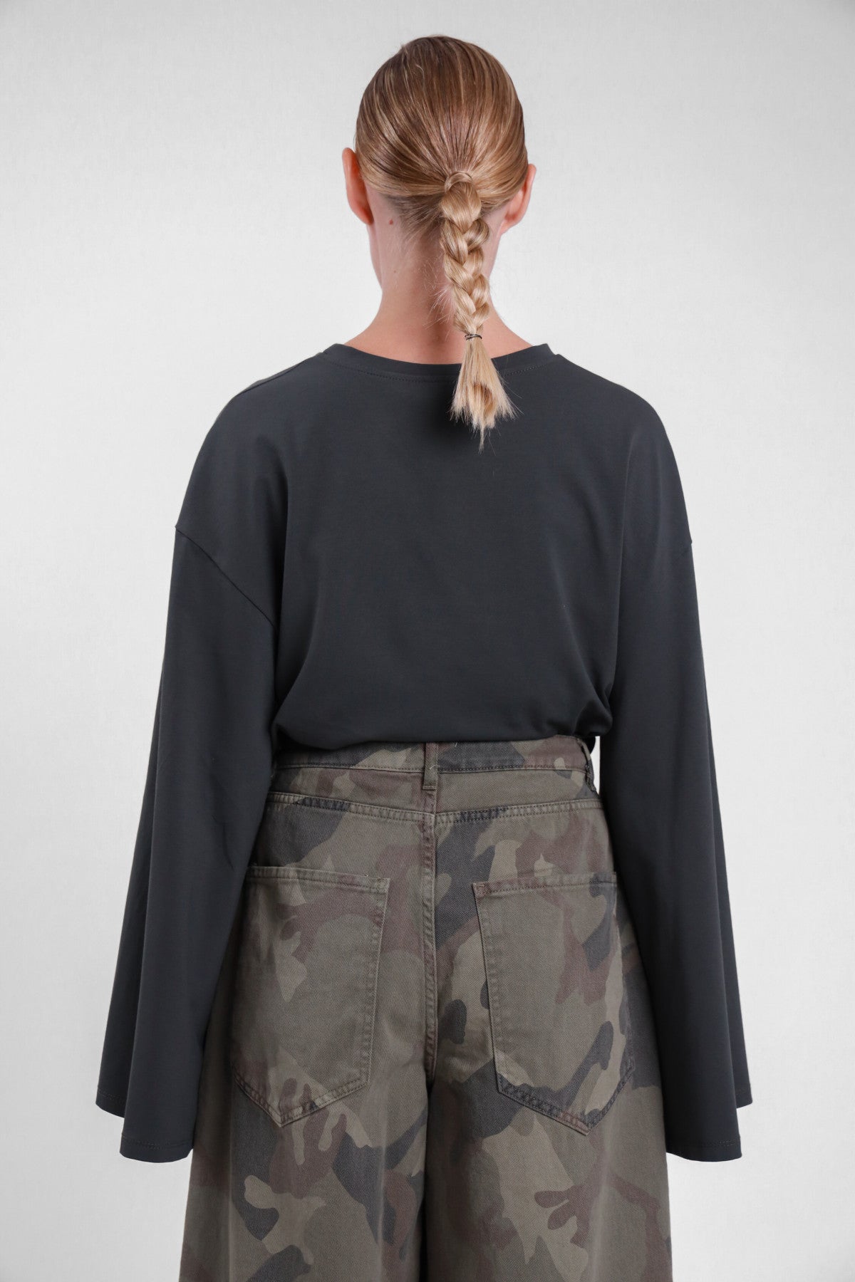 SUSY MIX MAGLIA MANICA CAMPANA MILITARE