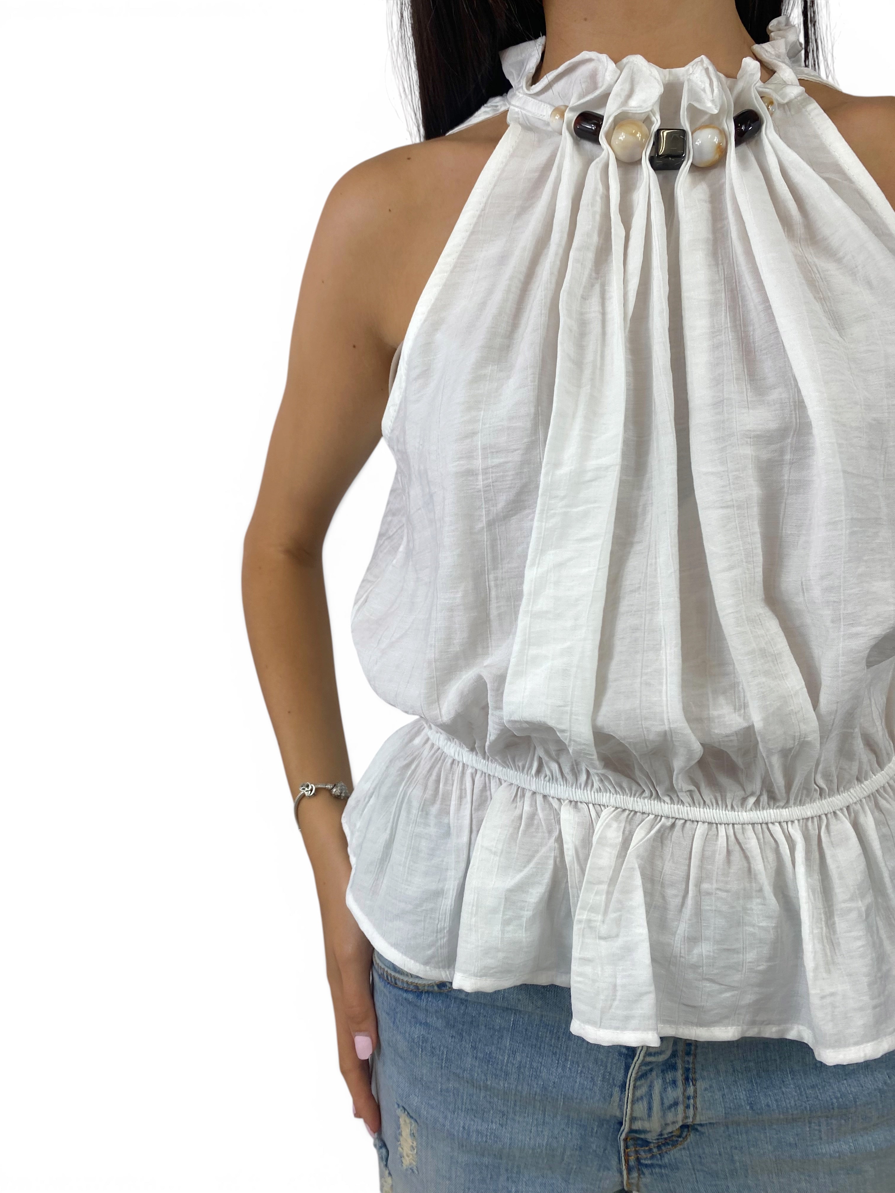 SUSY MIX TOP ACCESSORIO PANNA