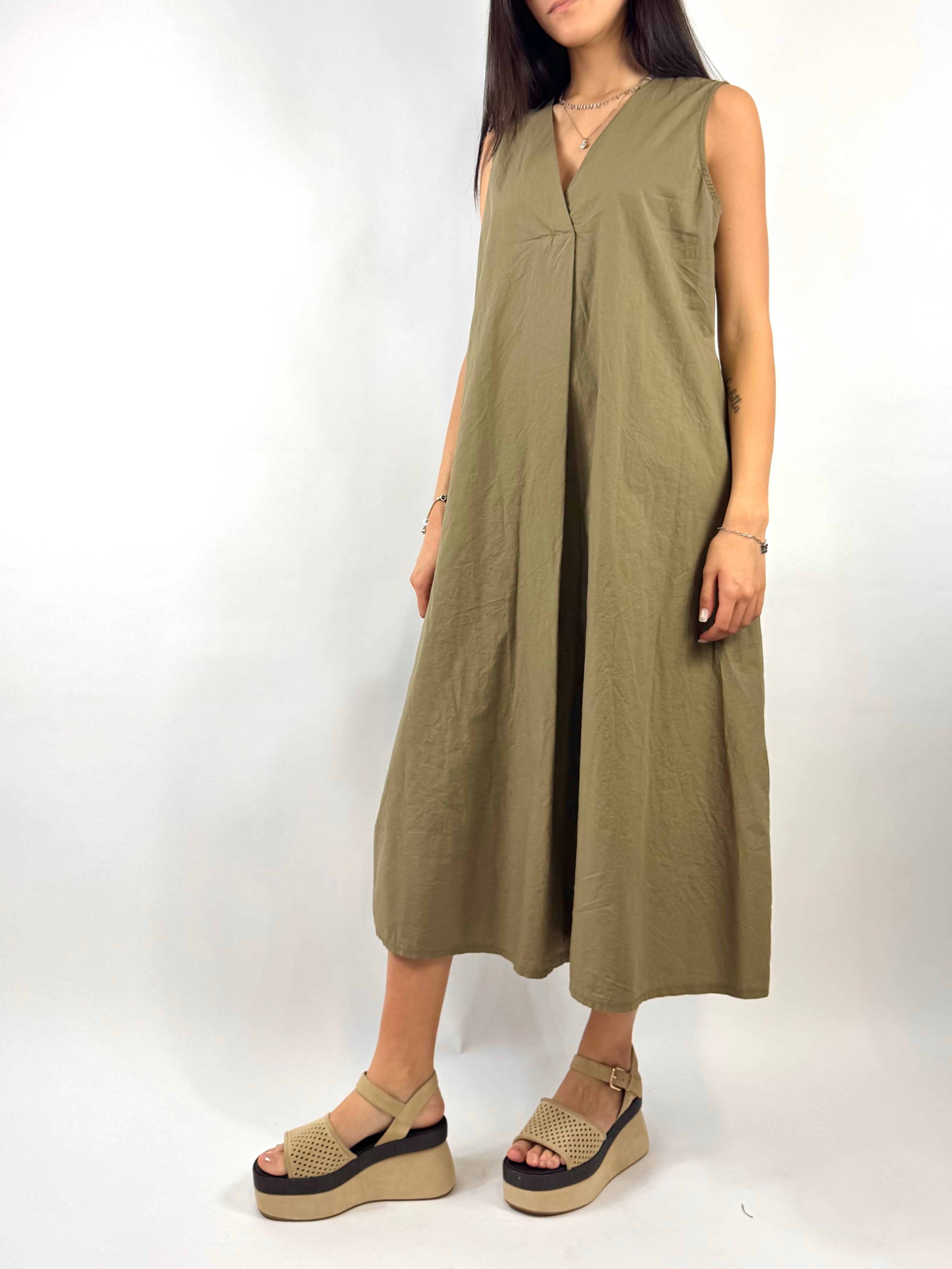 CECILE ABITO TRAPEZIO MILITARE