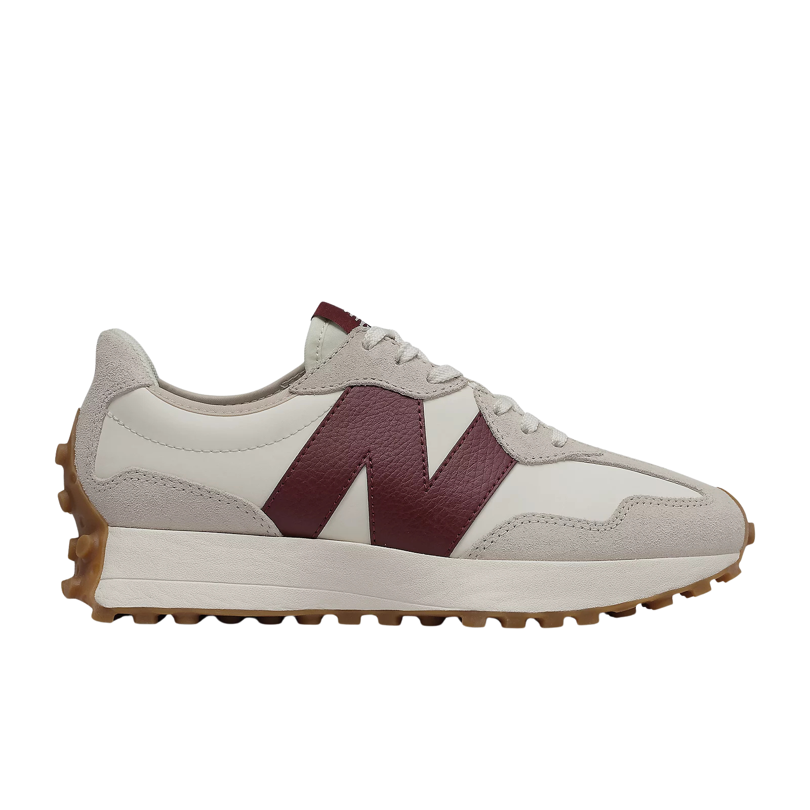 New Balance sneaker donna 327 Bianco e Bordeaux