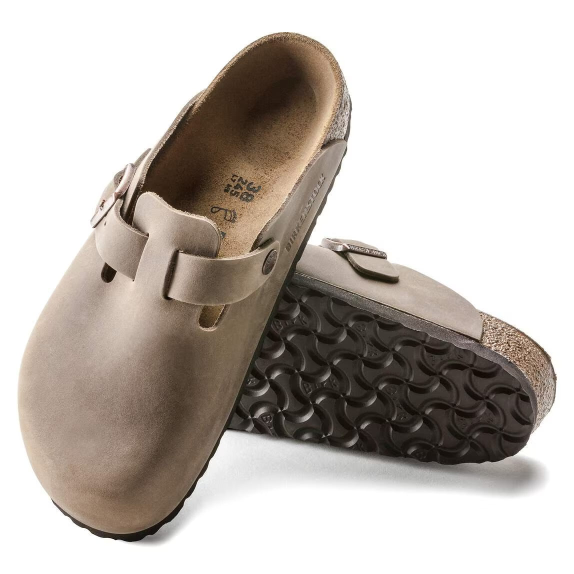 BIRKENSTOCK BOSTON TOBACCO BROWN UOMO