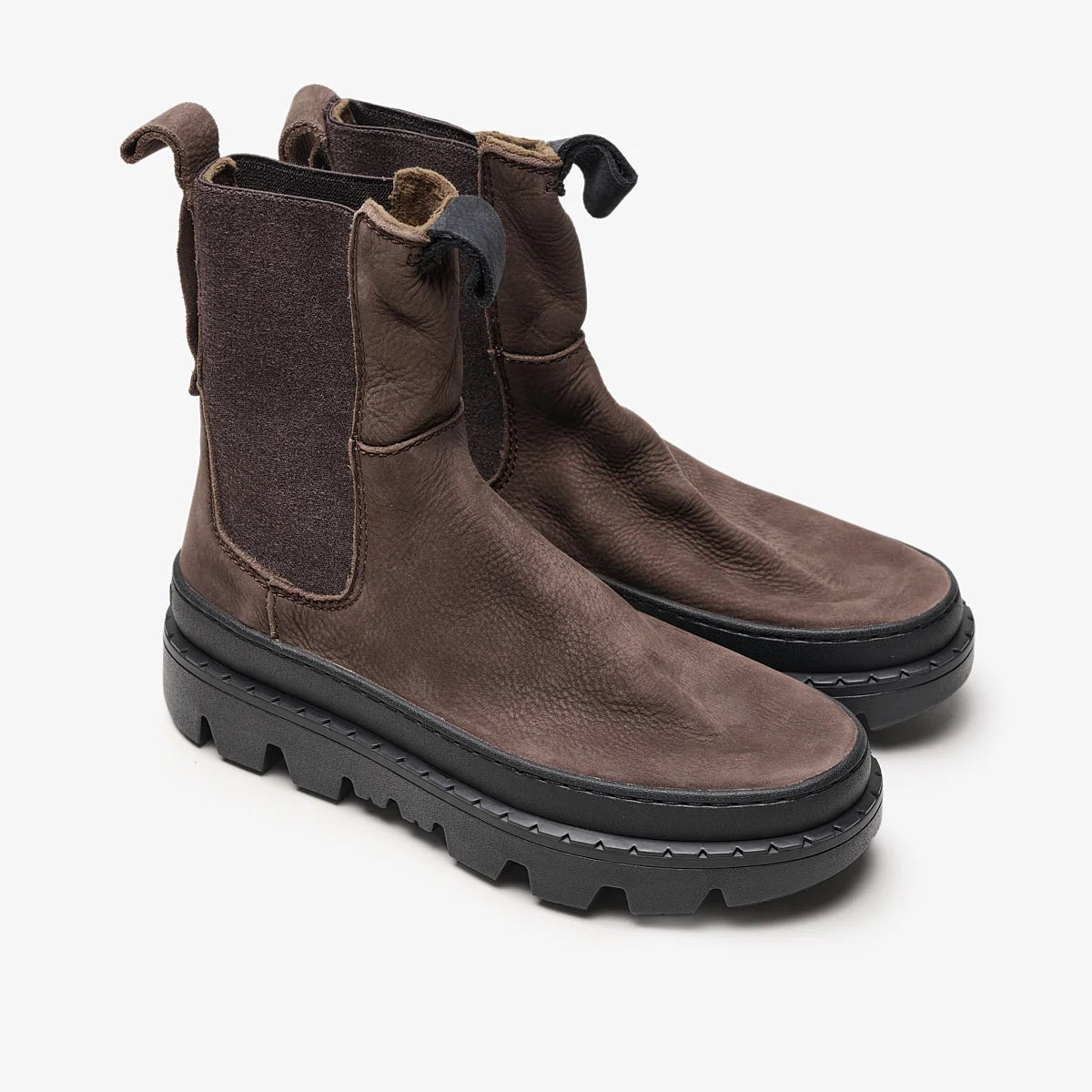 SATORISAN STIVALETTO BEATLES UNALOME ELASTICI BROWN