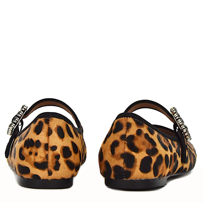 BIBI LOU Ballerina donna cavallino leopardato