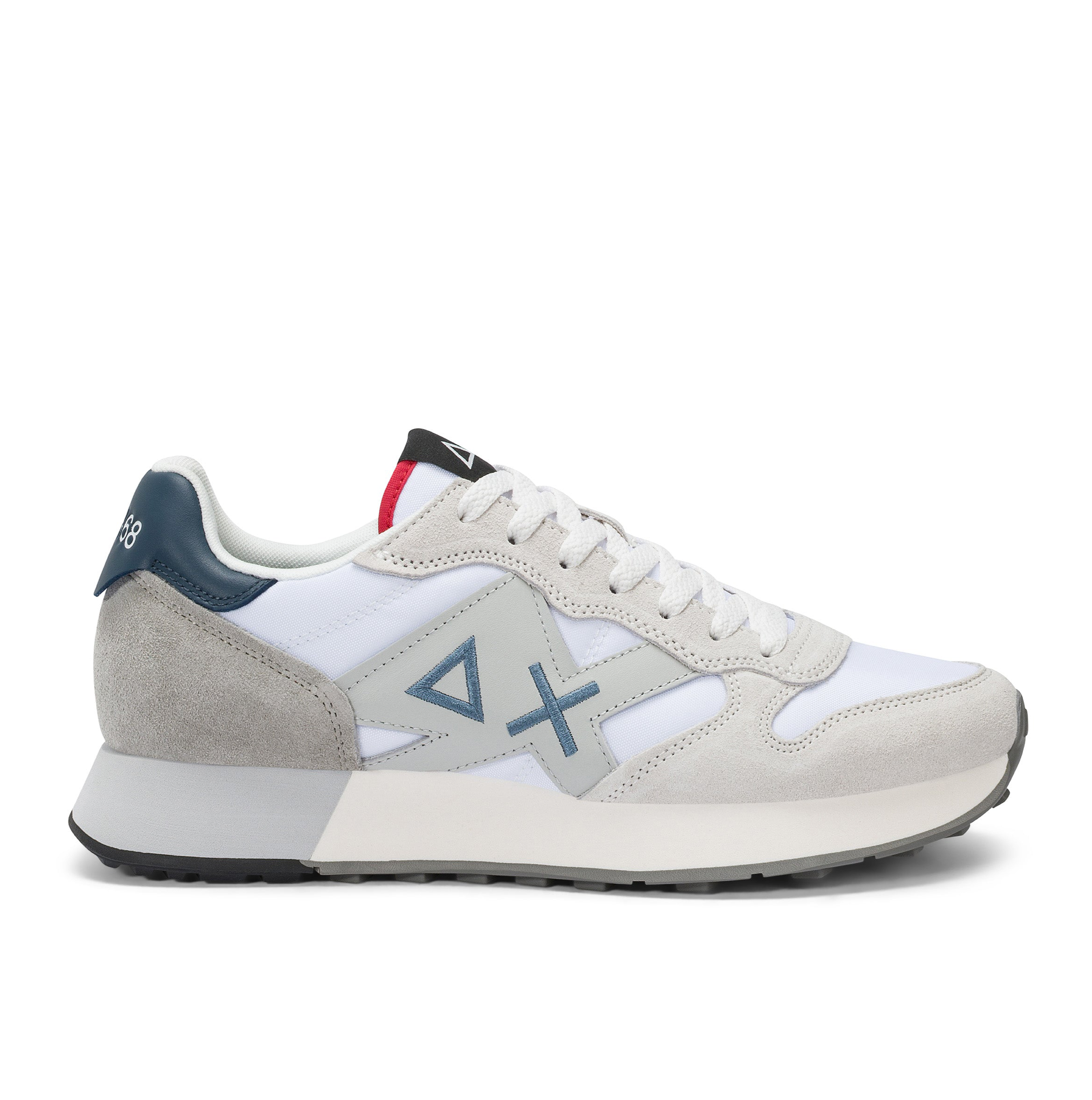 SUN68 SNEAKER JAKI BIG LOGO BIANCO