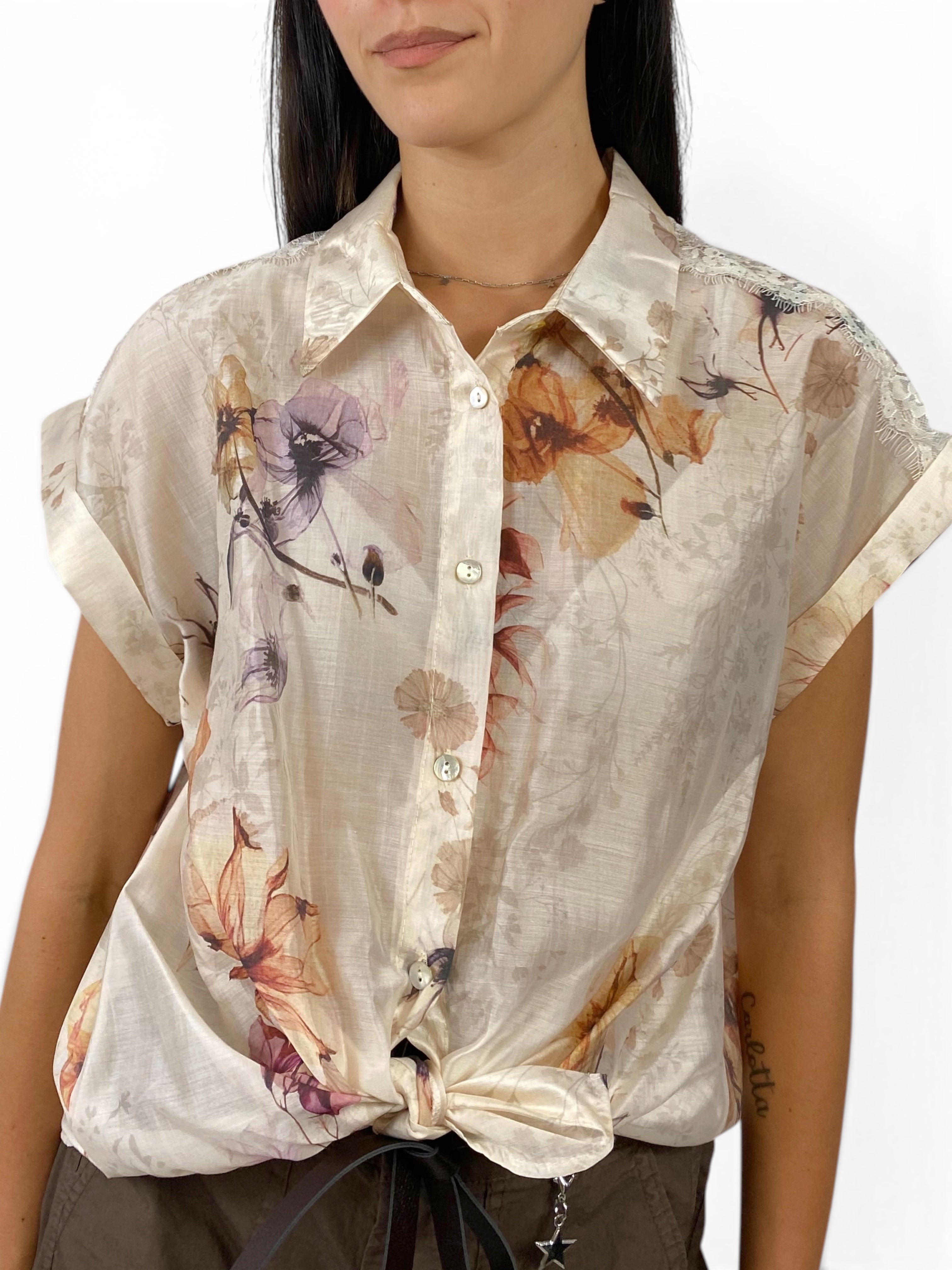 SUSY MIX CAMICIA FLOREALE