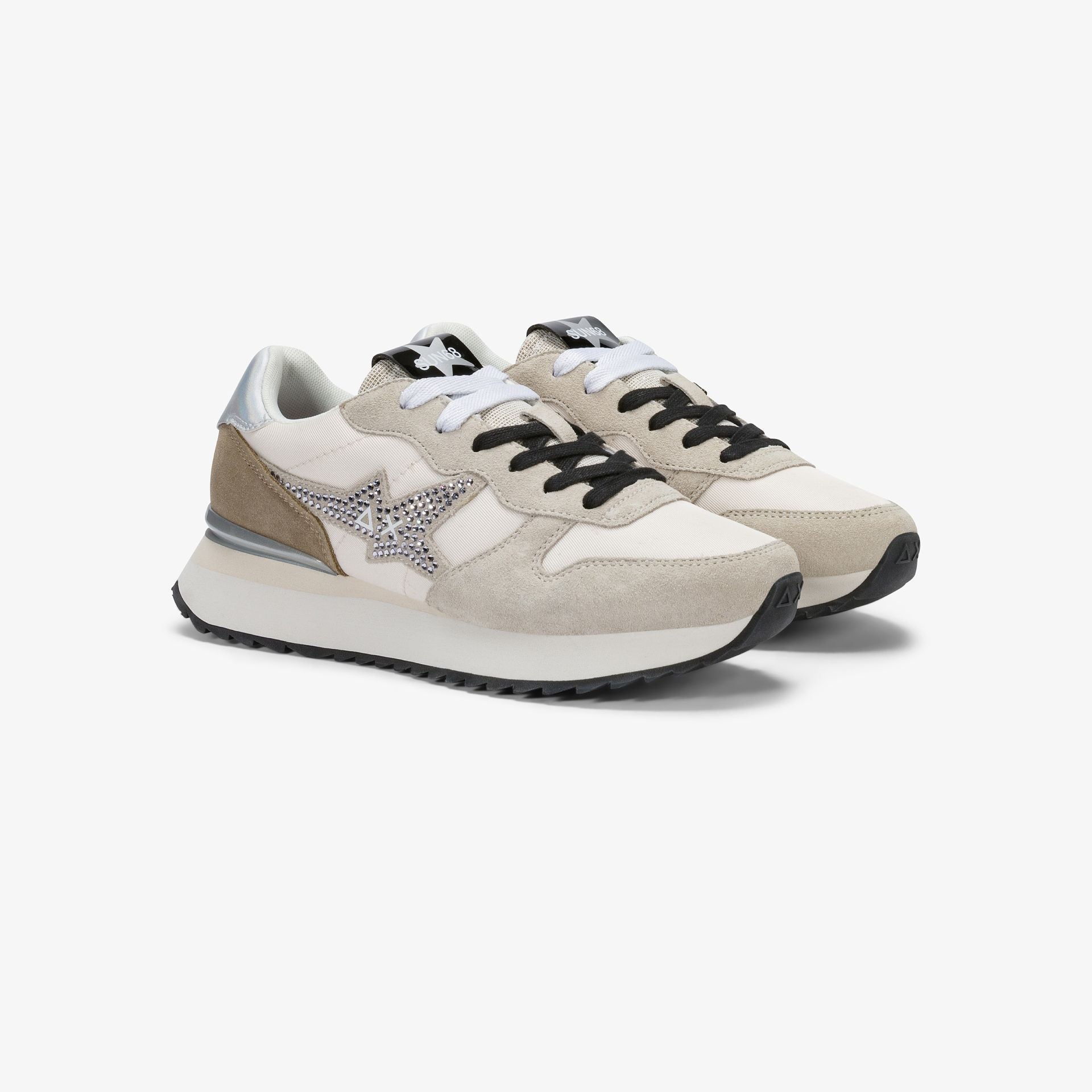 SUN68 SNEAKERS DONNA STARGIRL BIANCO