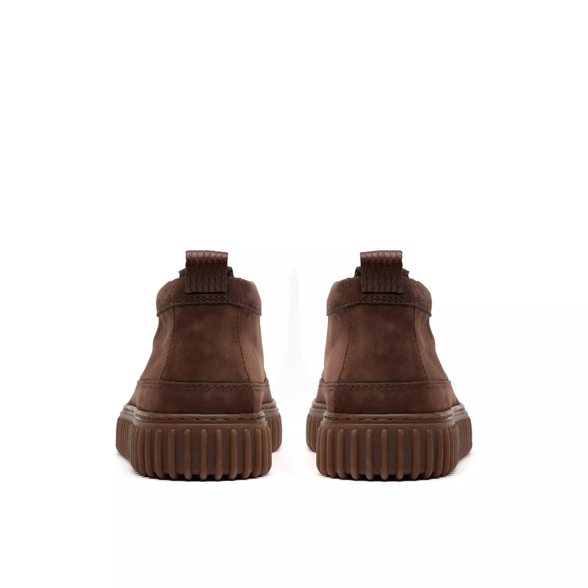CLARKS SCARPE ALLACCIATE THORILL LACE HI MARRONE SCURO