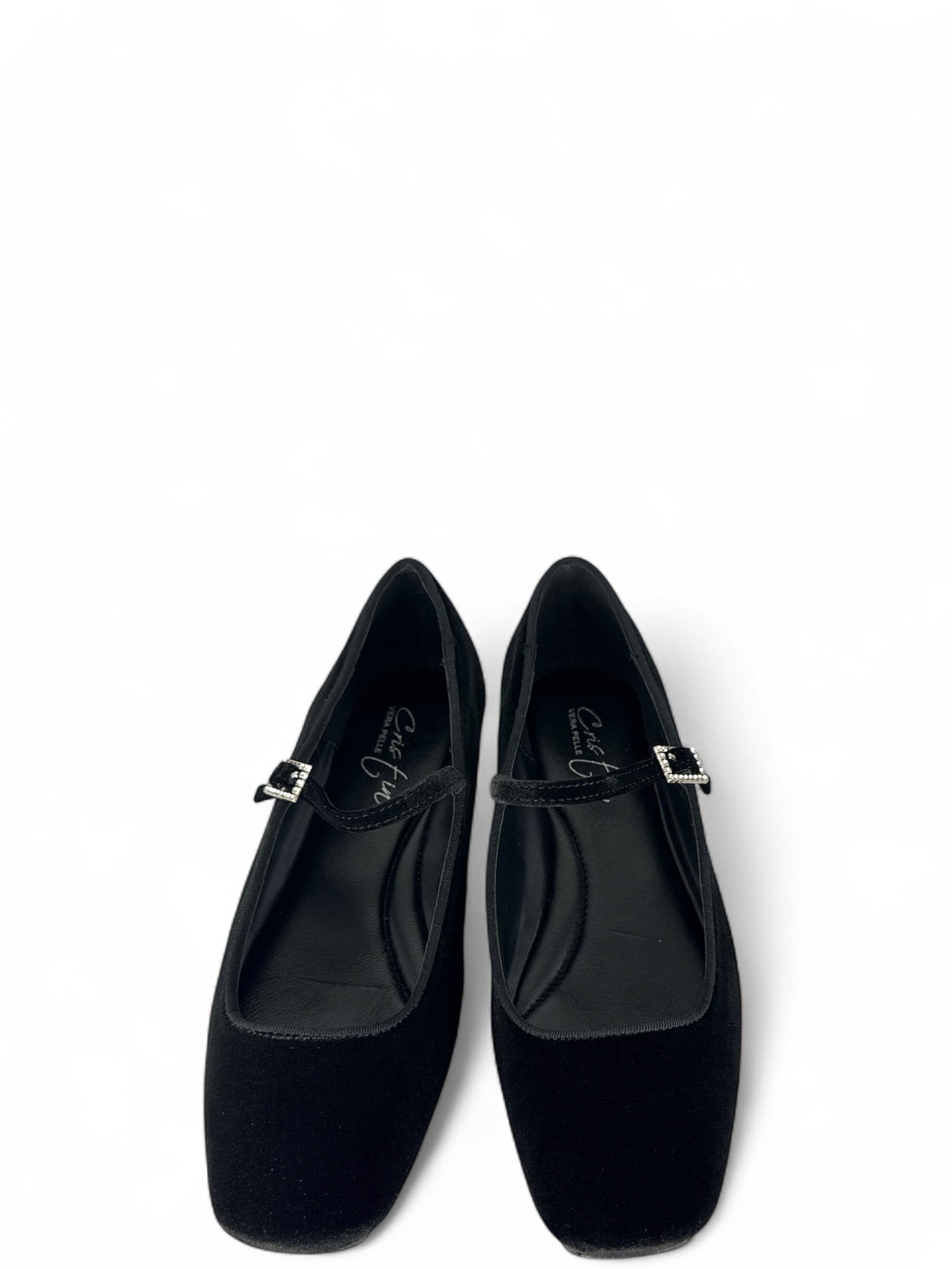 CRISTIN BALLERINA IN VELLUTO NERA