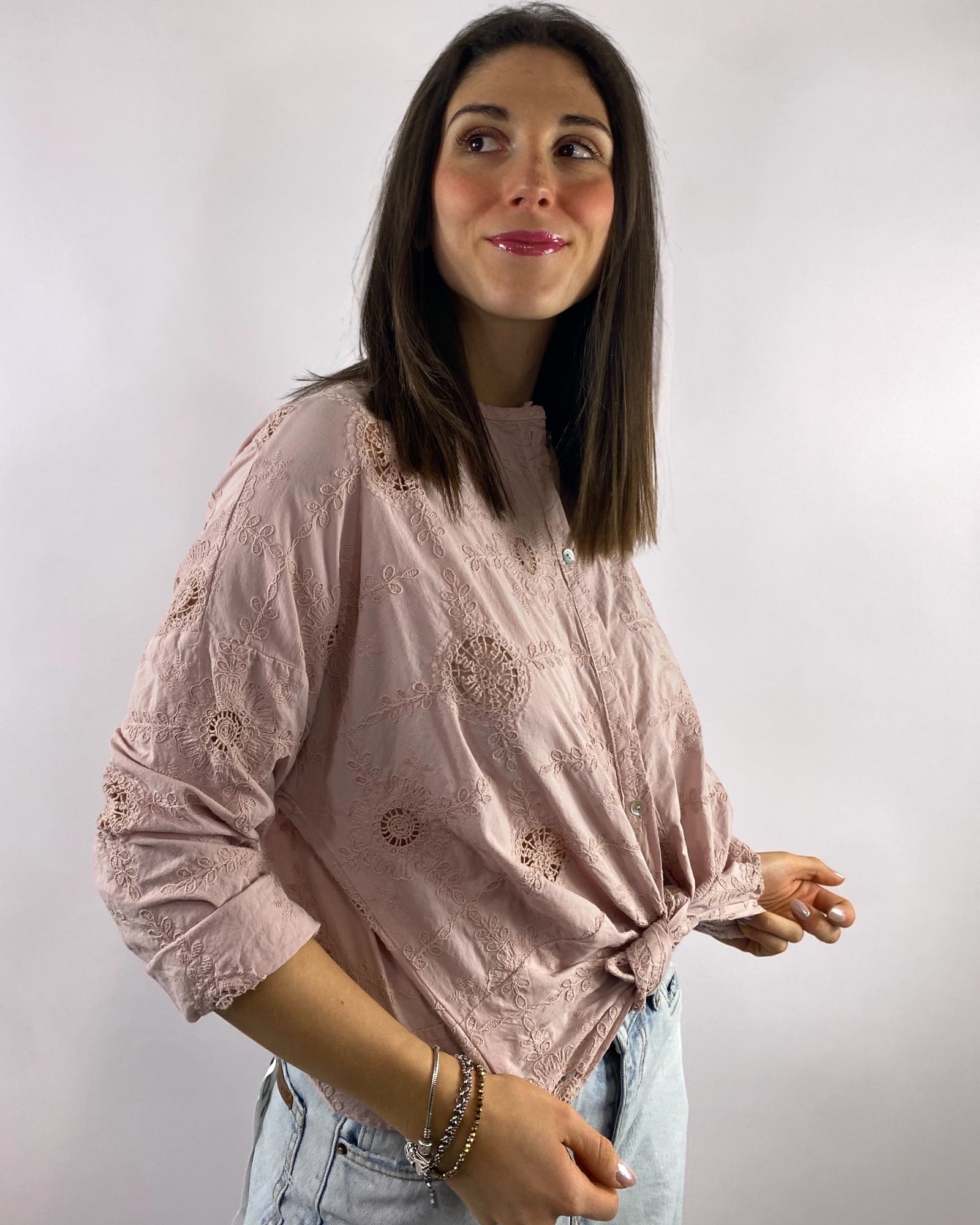 SUSY MIX CAMICIA RICAMI CIPRIA