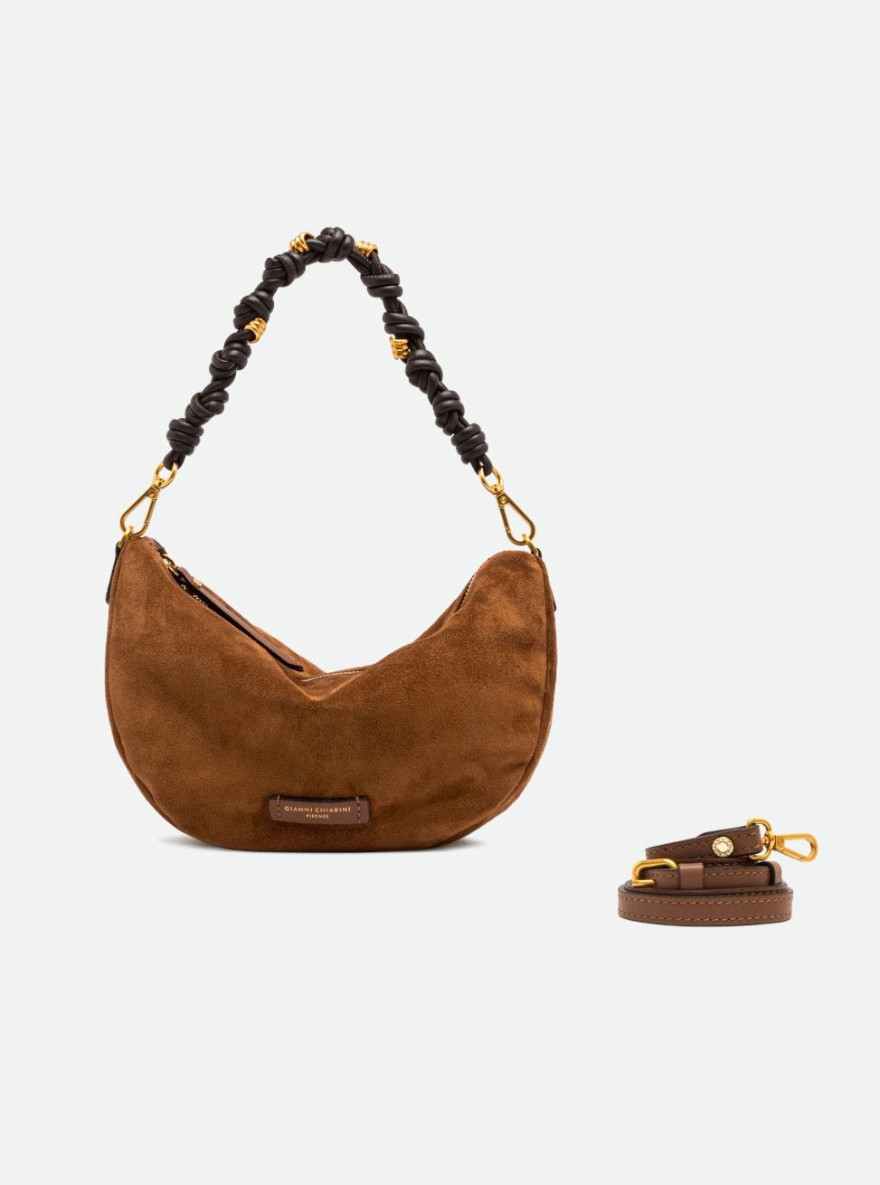 GIANNI CHIARINI BORSA CLEO COGNAC