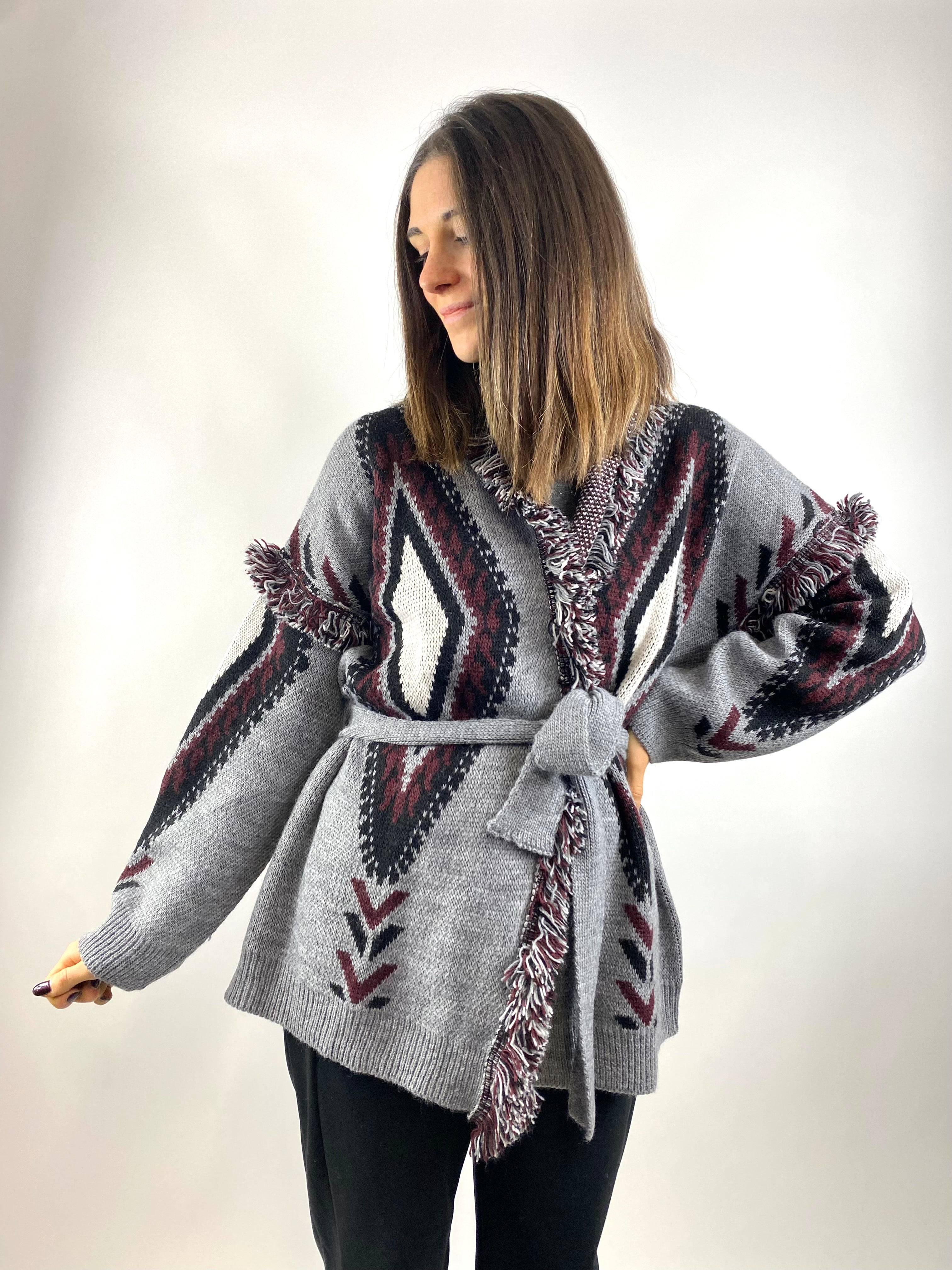 TWO WAY KABAN GRIGIO