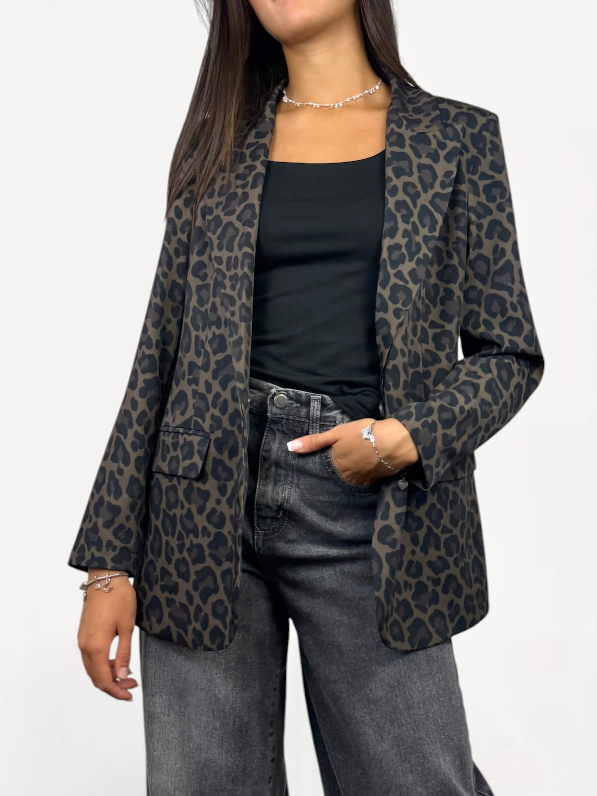 SUSY MIX GIACCA ANIMALIER