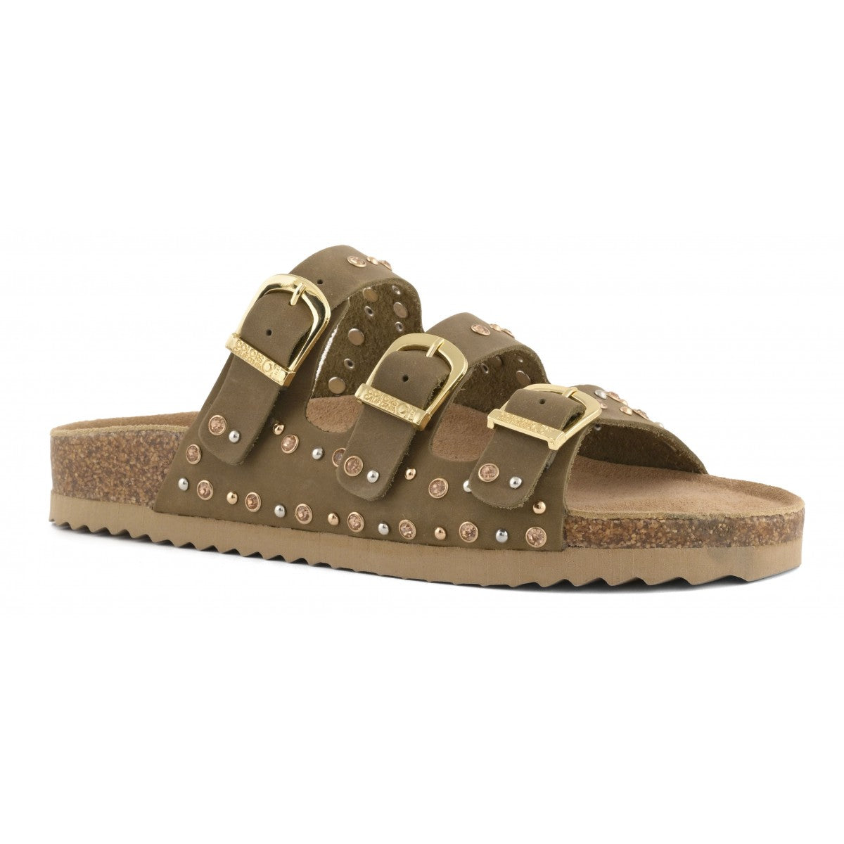 COLORS OF CALIFORNIA CIABATTA 3 FASCE MILITARE