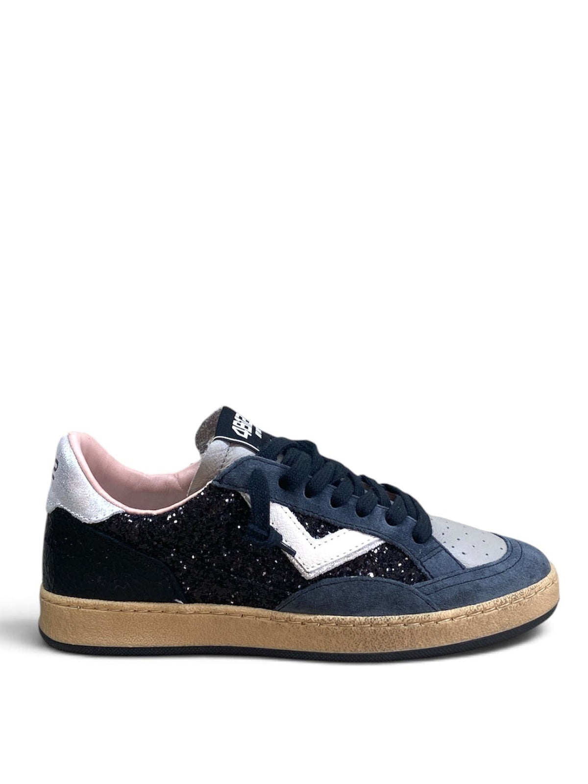 4B12 SNEAKERS PLAYNEW DARK GLITTER NERO