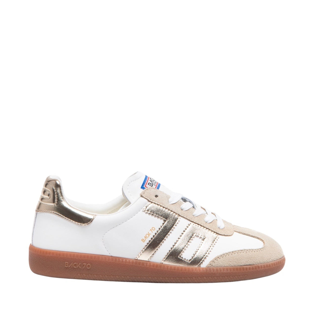 BACK70 SNEAKER CLOUD METALLIC GOLD