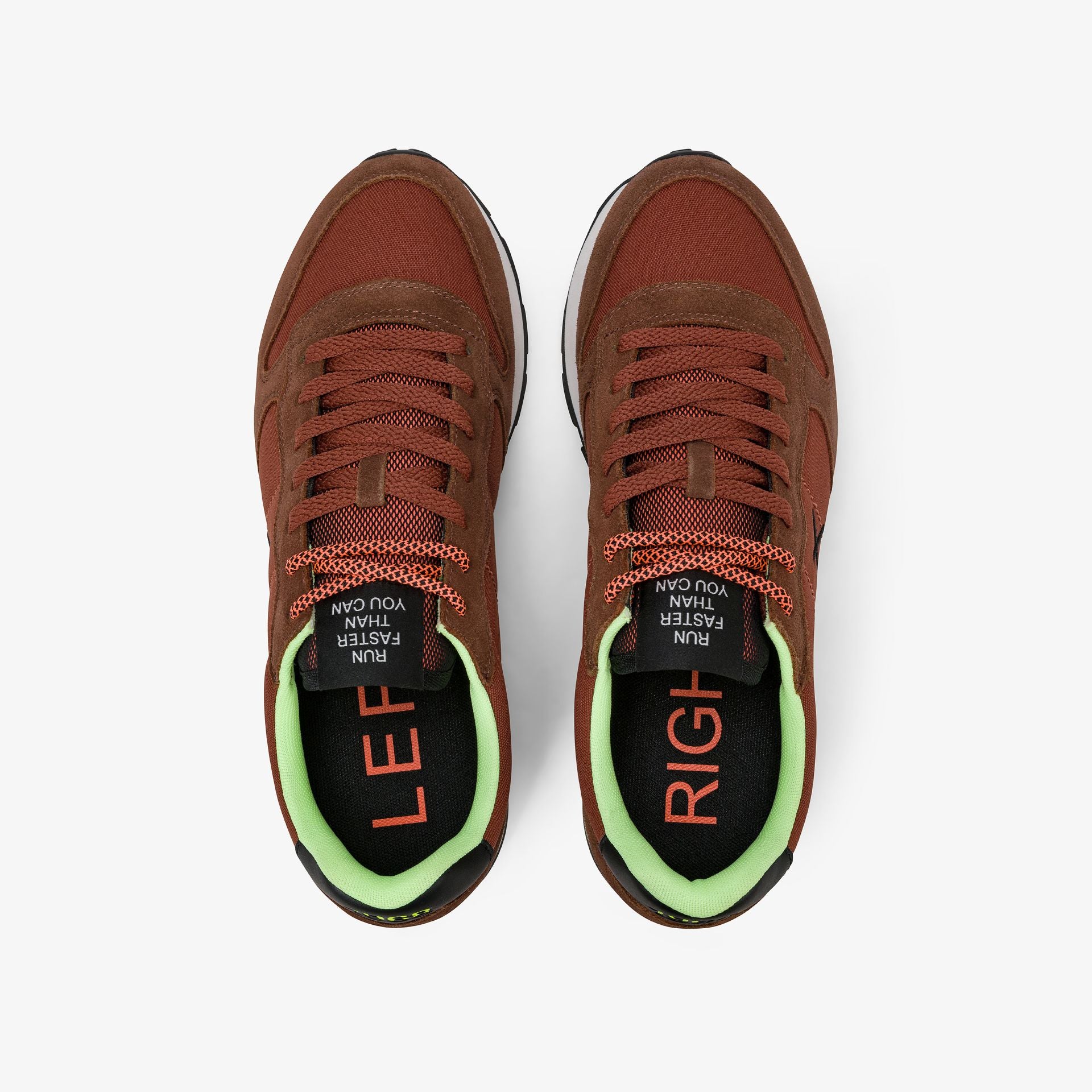 SUN68 SNEAKERS UOMO TOM FLUO RUST