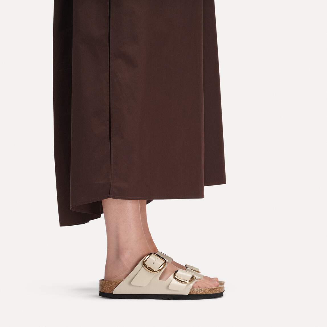 BIRKENSTOCK ARIZONA BIG BUCKLE HIGH SHINE OYSTER