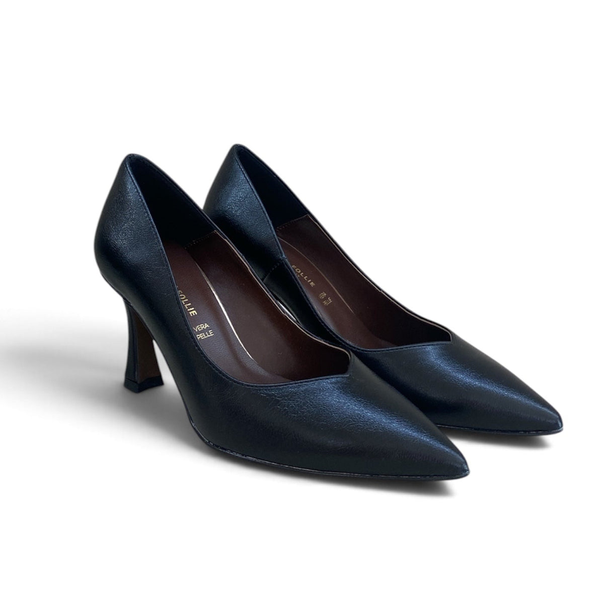 DIVINE FOLLIE DÉCOLLETÉ IN ECOPELLE NERO