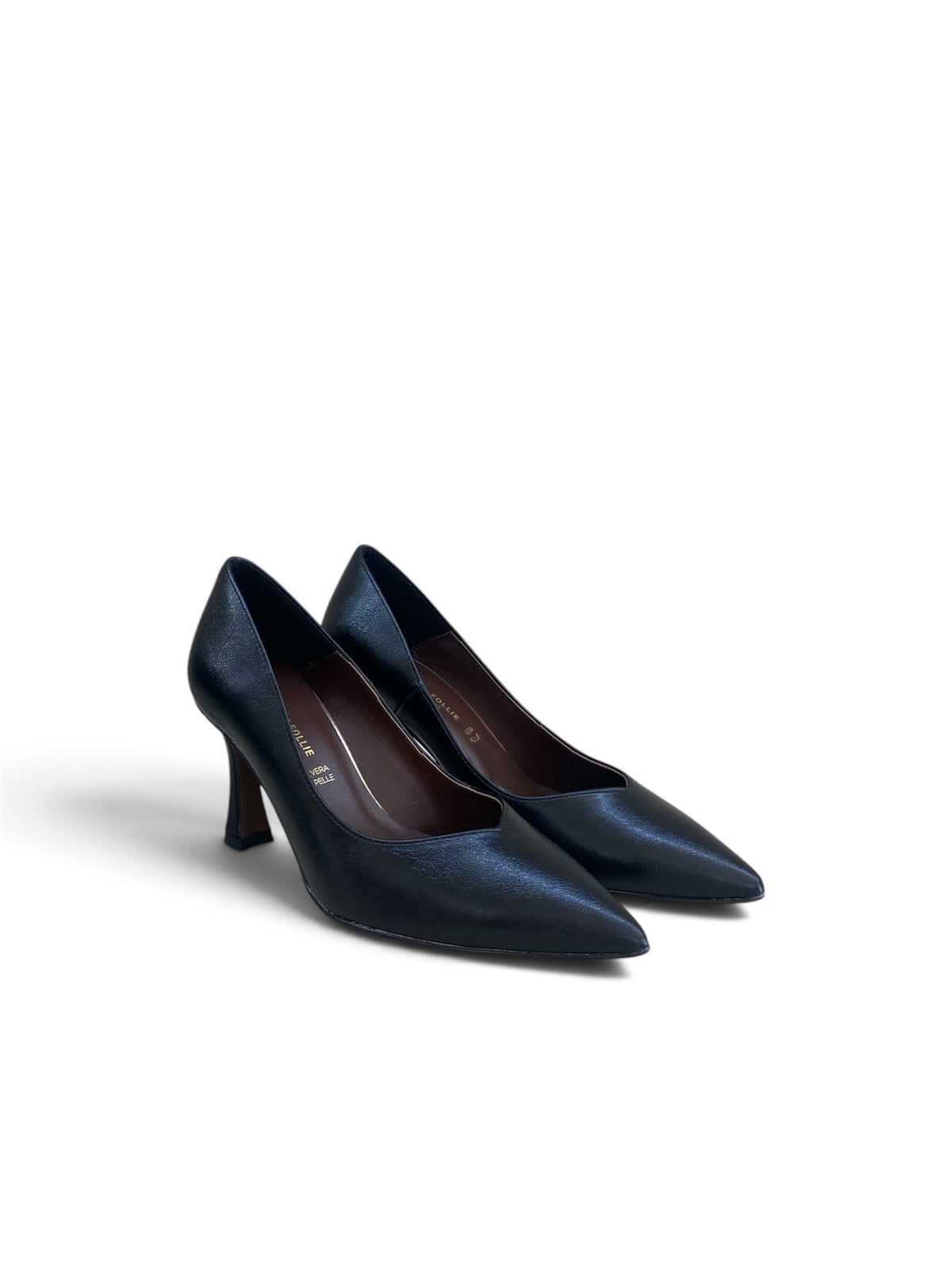DIVINE FOLLIE DÉCOLLETÉ IN ECOPELLE NERO