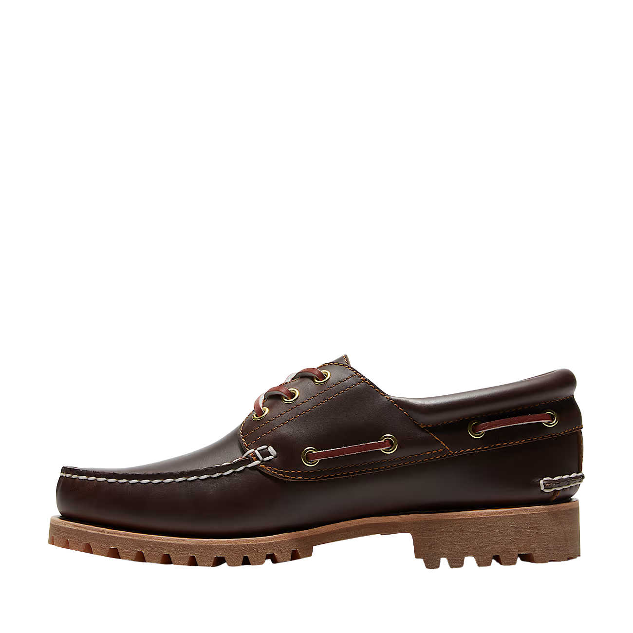 TIMBERLAND Scarpa da Barca Authentic 3-Eye Lug Handsewn marrone