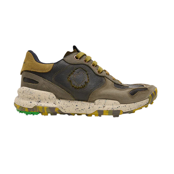 SATORISAN Sneakers uomo pelle suede swamp