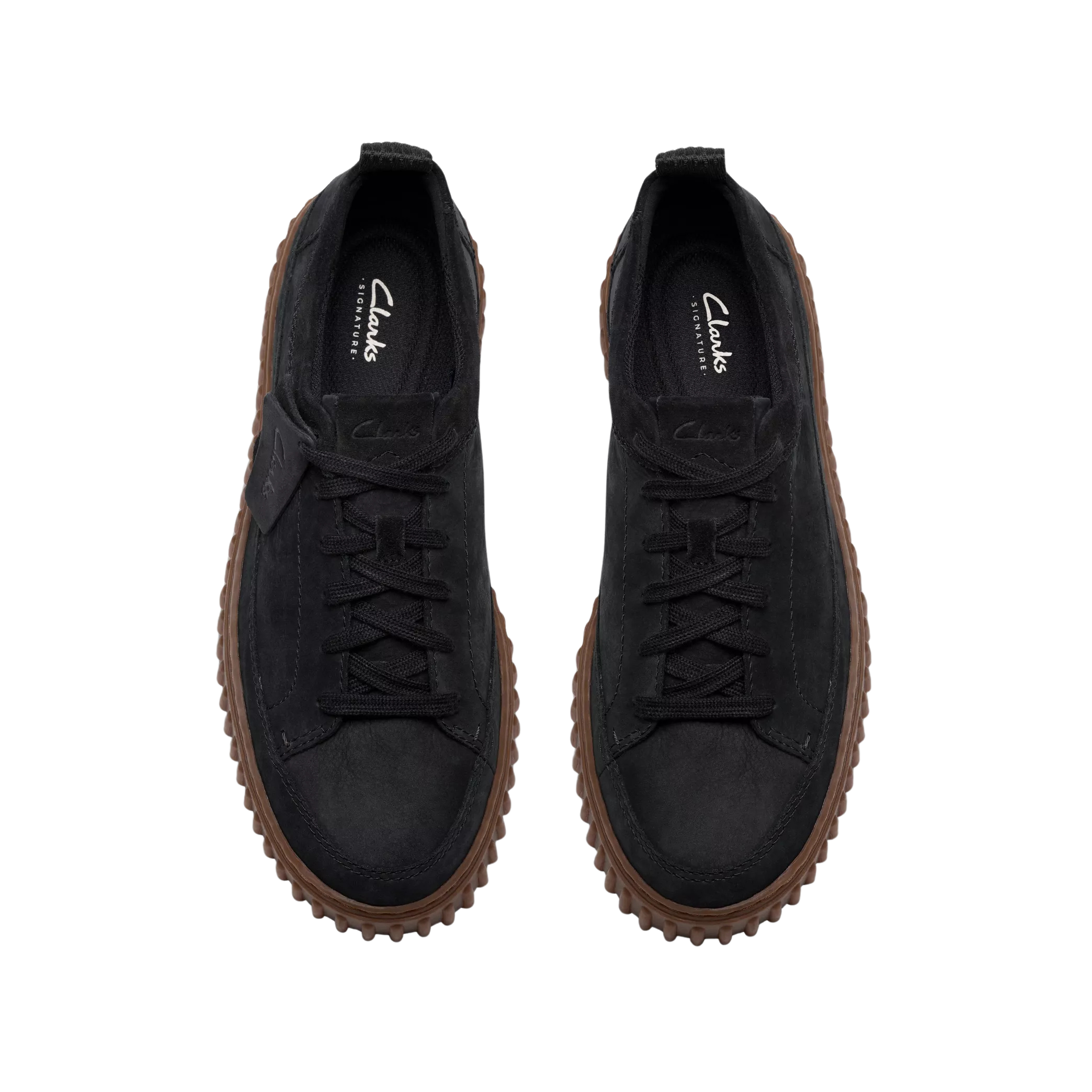 CARKS Scarpa uomo con lacci Plantare sagomato nero