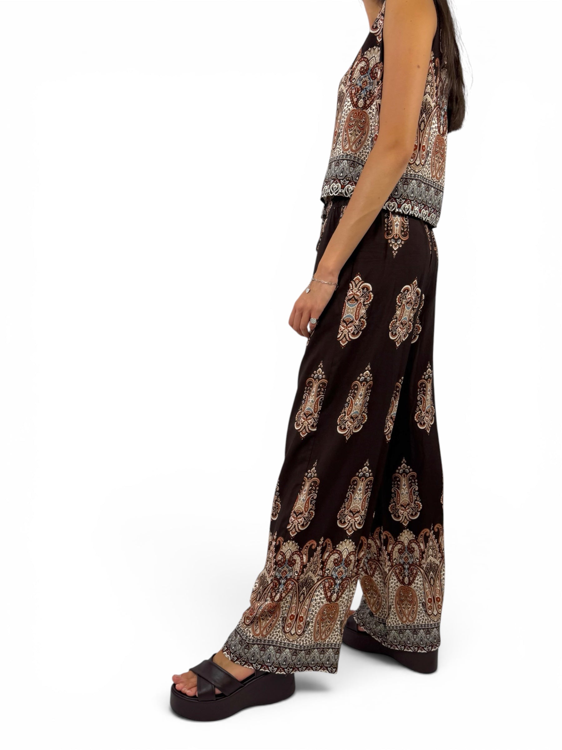 SUSY MIX PANTALONE AMPIO FANTASIA