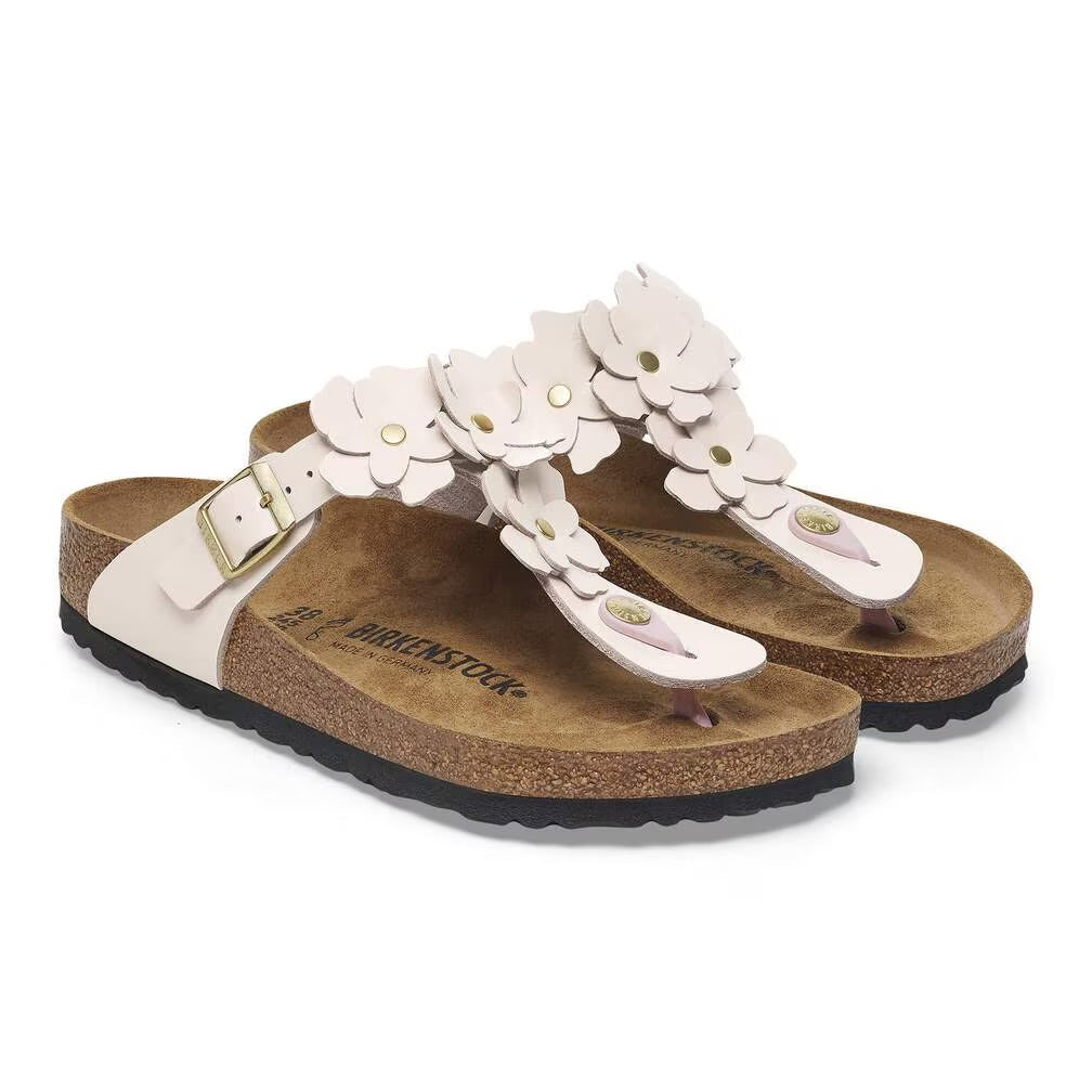 BIRKENSTOCK GIZEH FLOWERS LIGHT ROSE